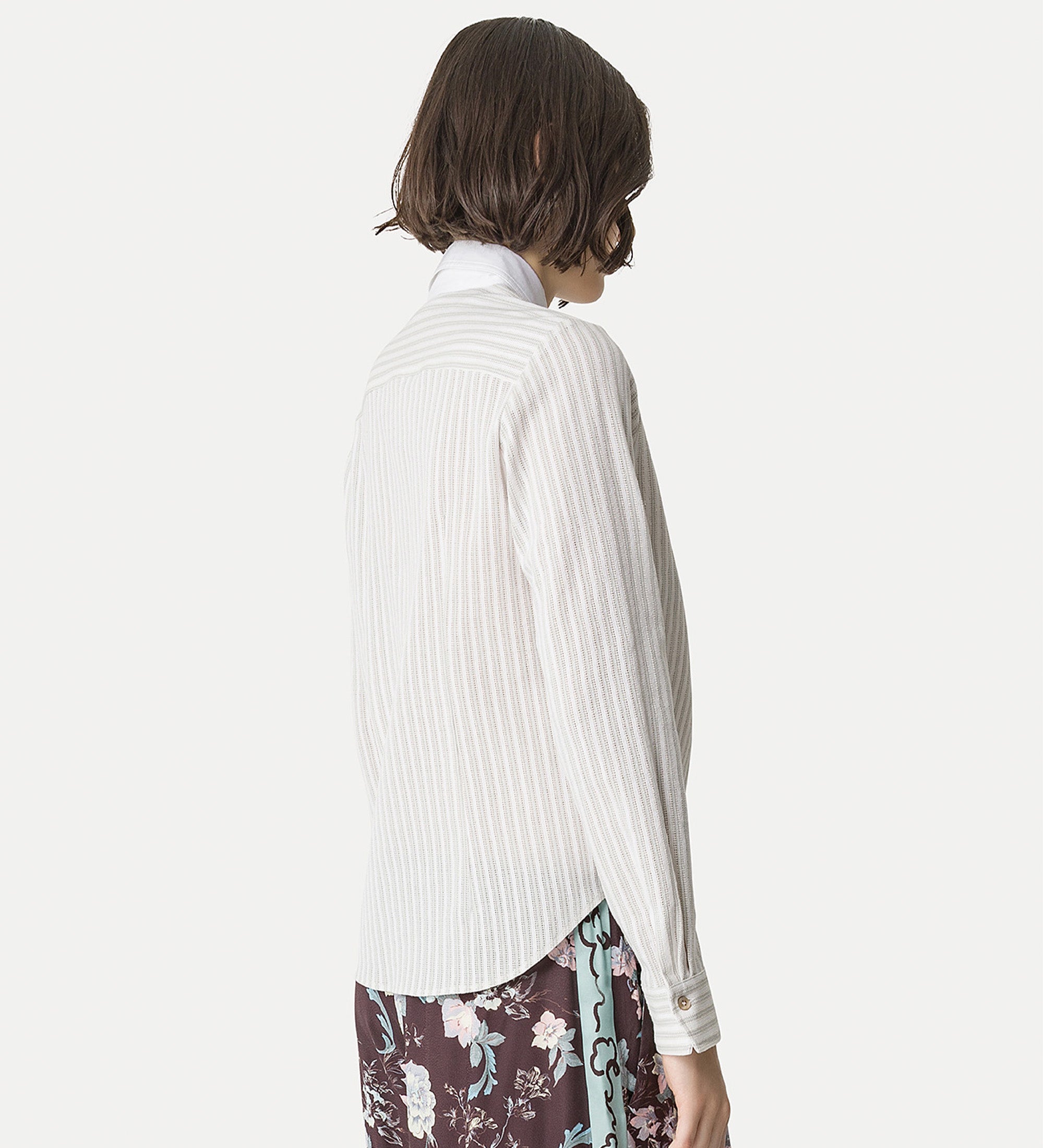 french—collar shirt green