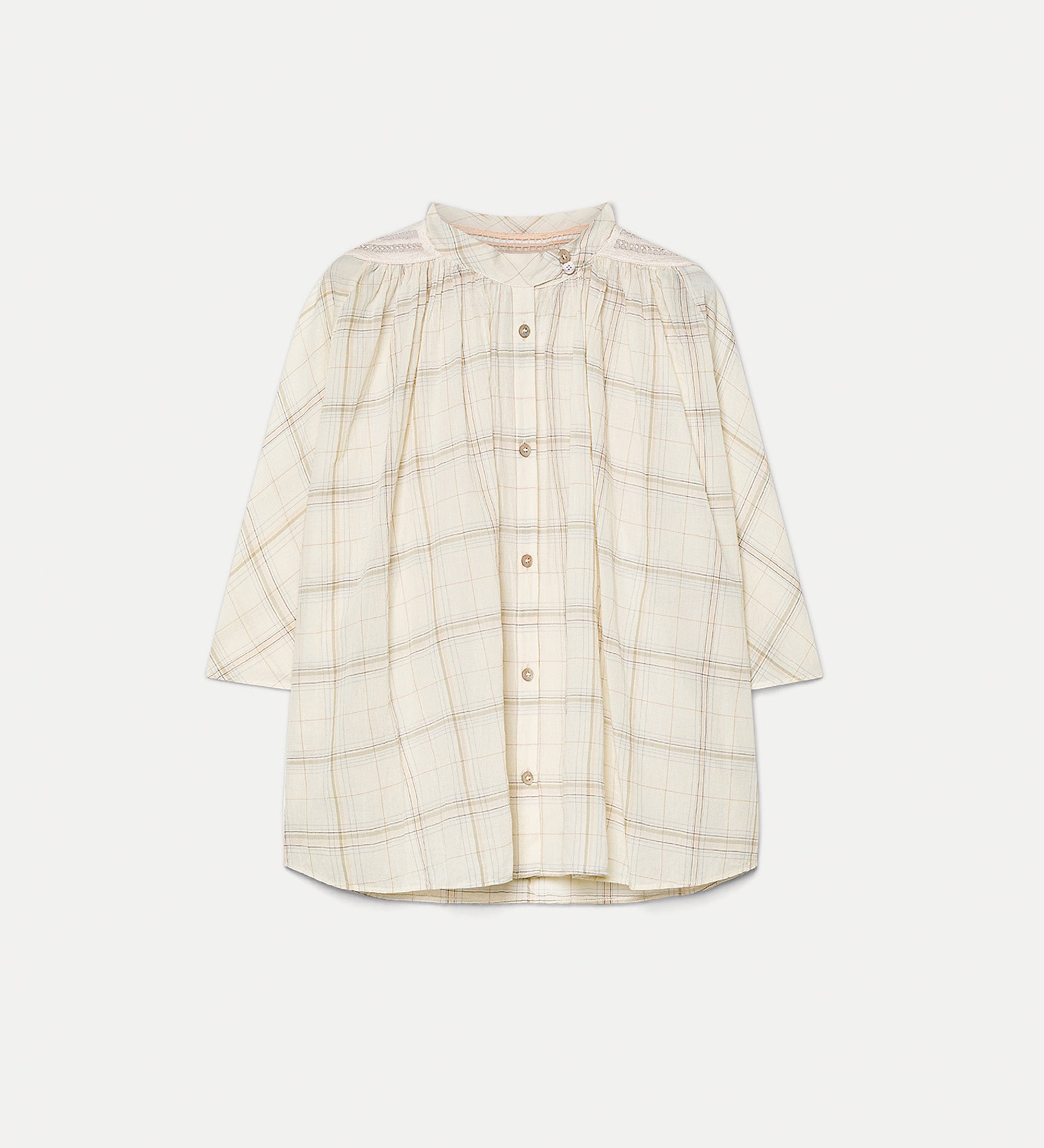 camicia mezza manica voile crepe bci lattementa