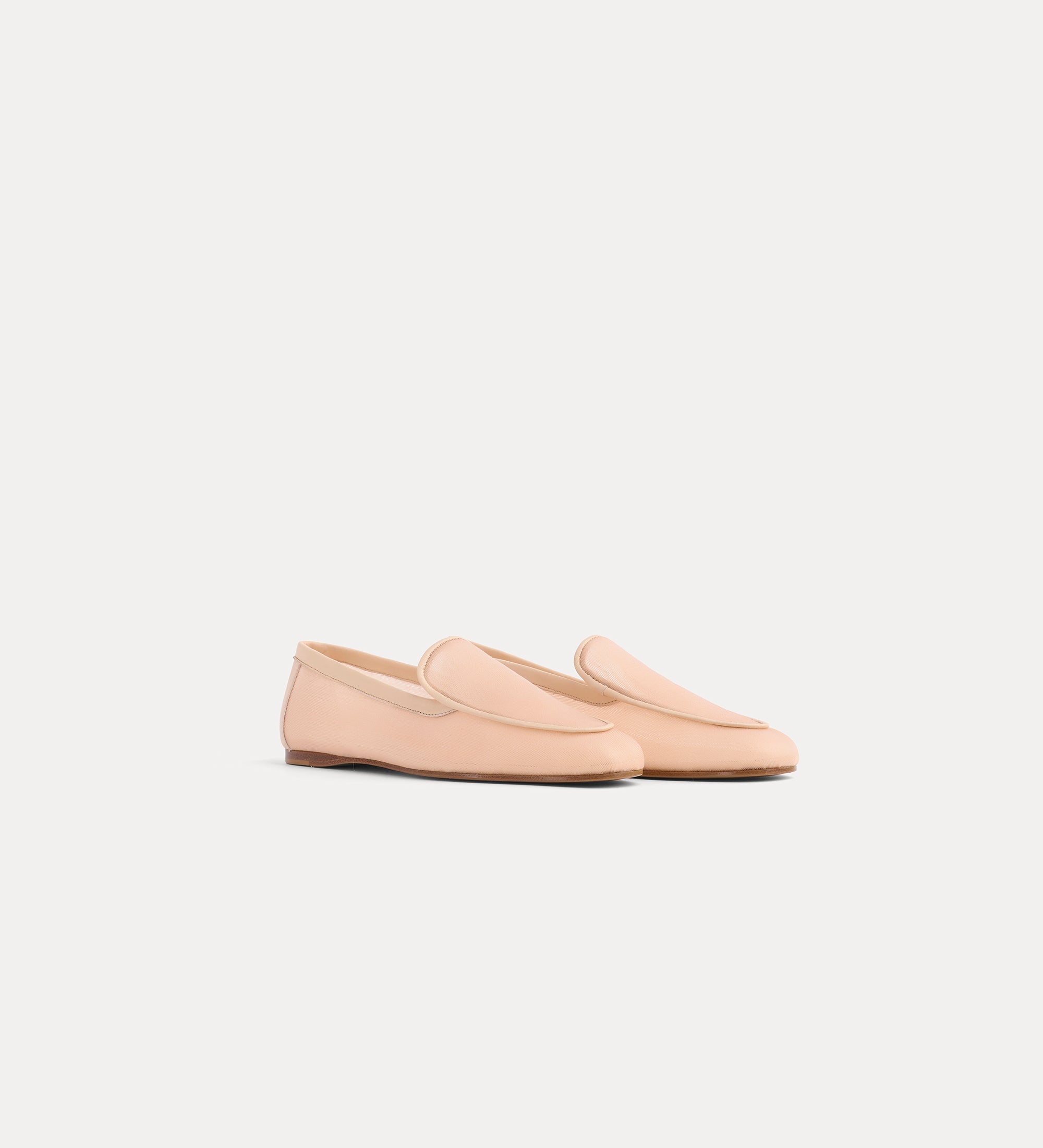 tulle loafer pink