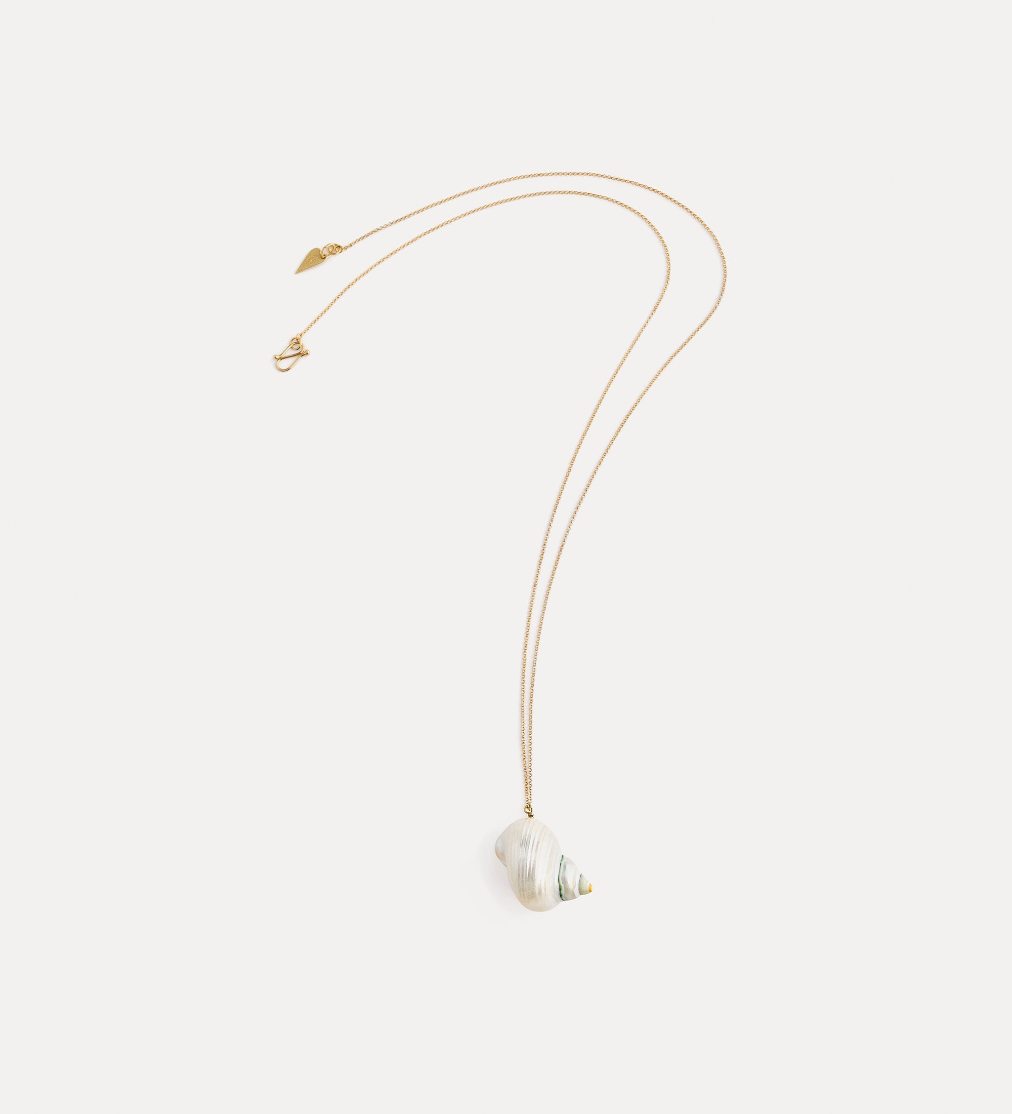 collana conchiglia oro