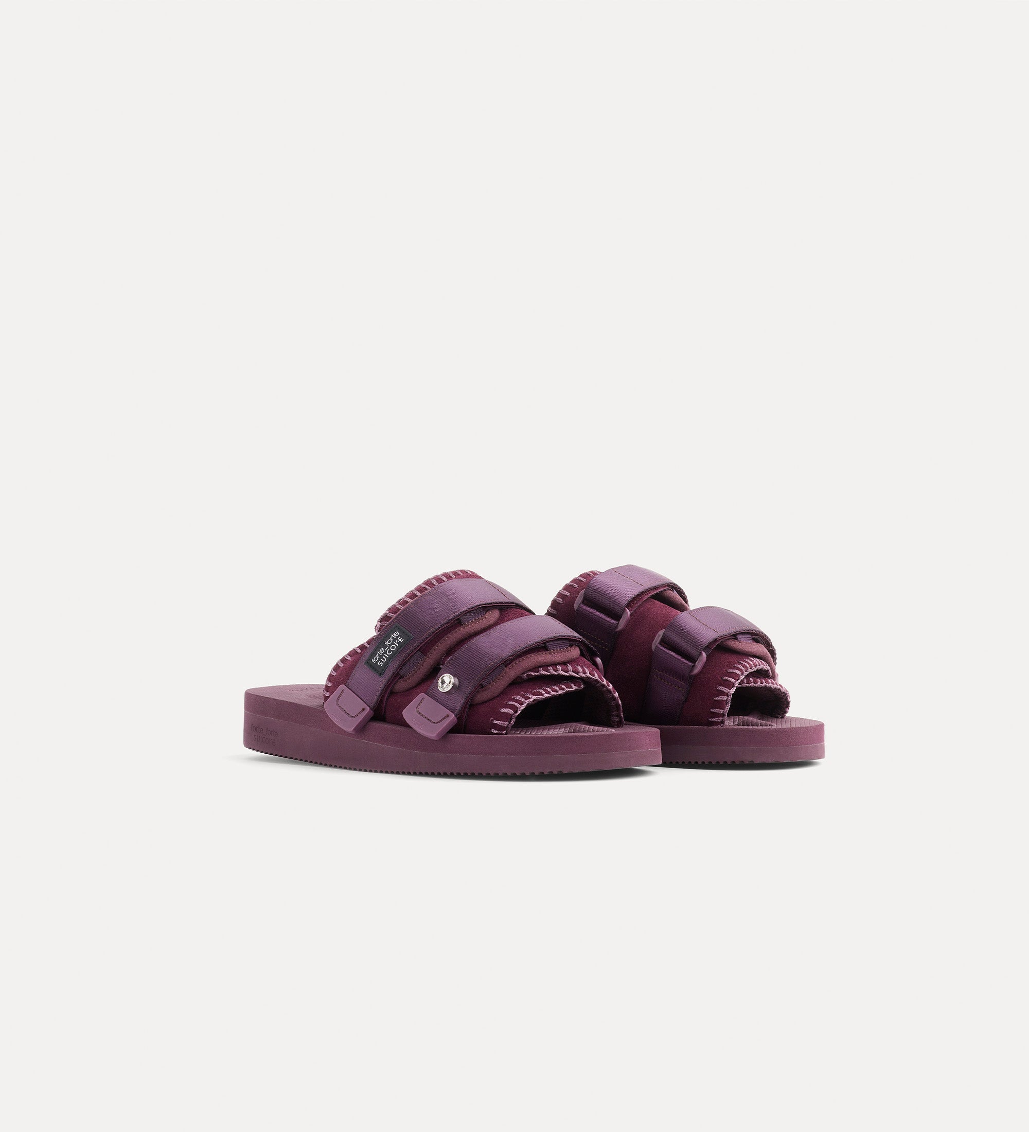 suicoke per forte_forte sandalo fasce incrociate Grape