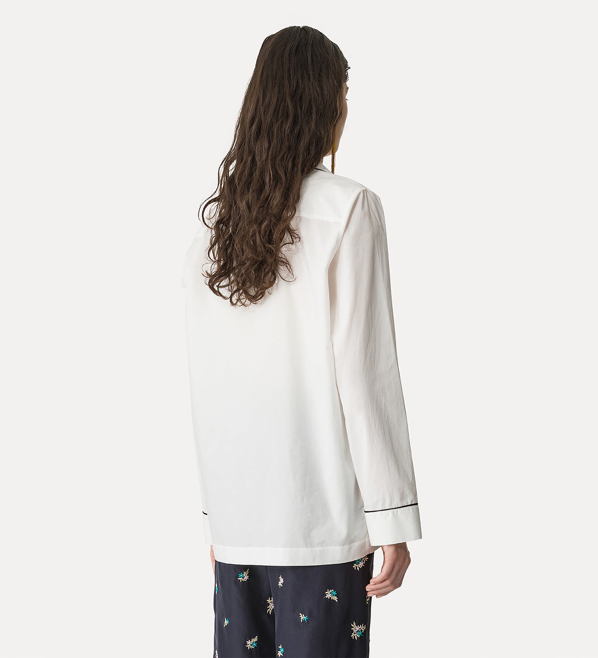chic pyjama shirt crystal