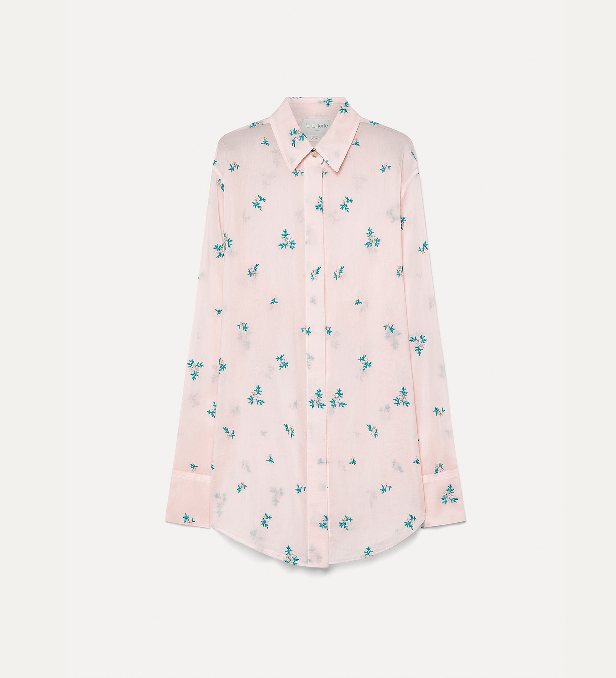 camicia over voile ricamo "petites fleurs" sweet