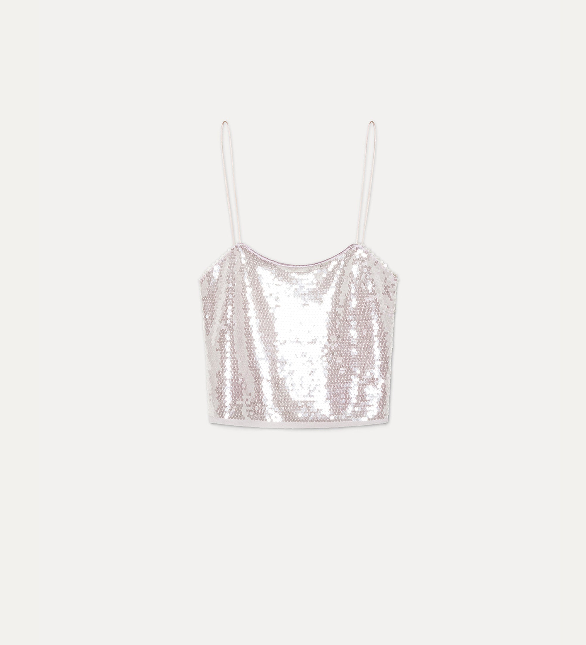 “liquid sequins” top charme