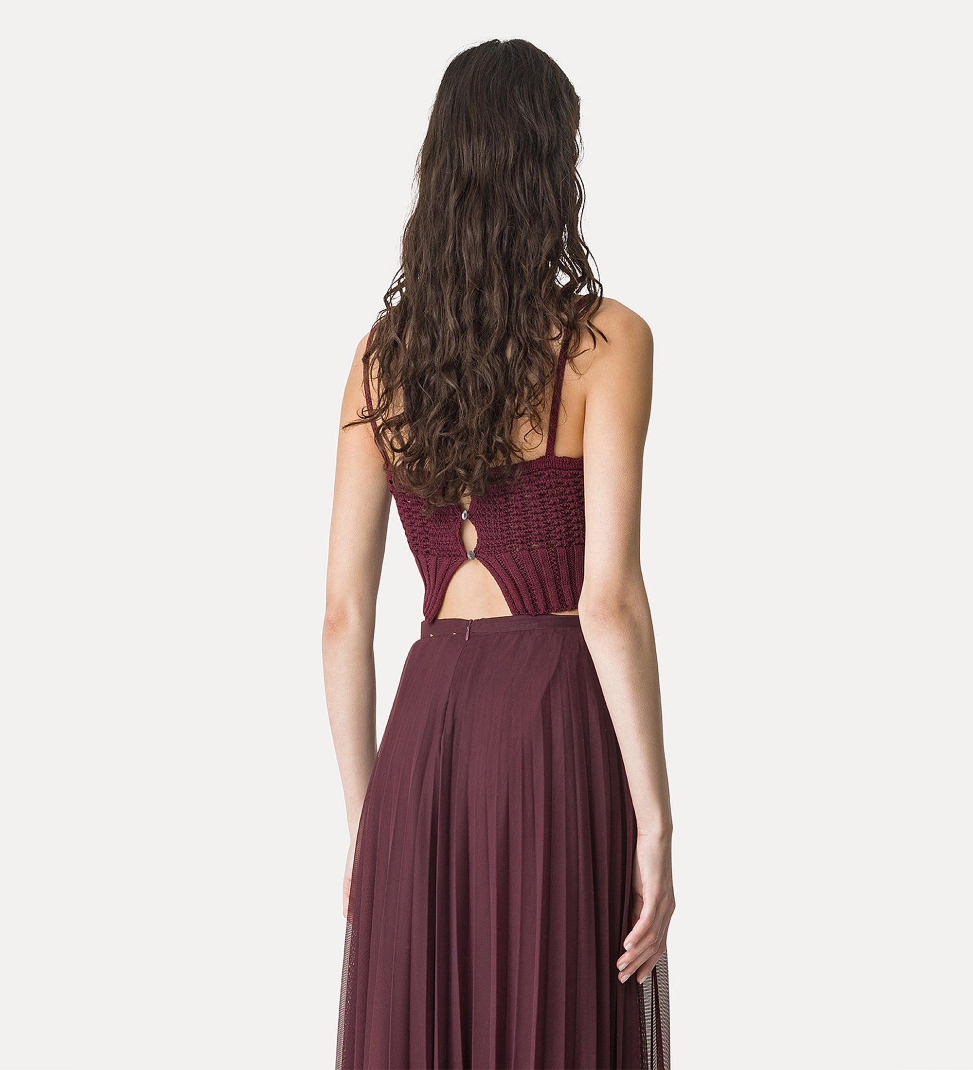 cotton vest top ruby