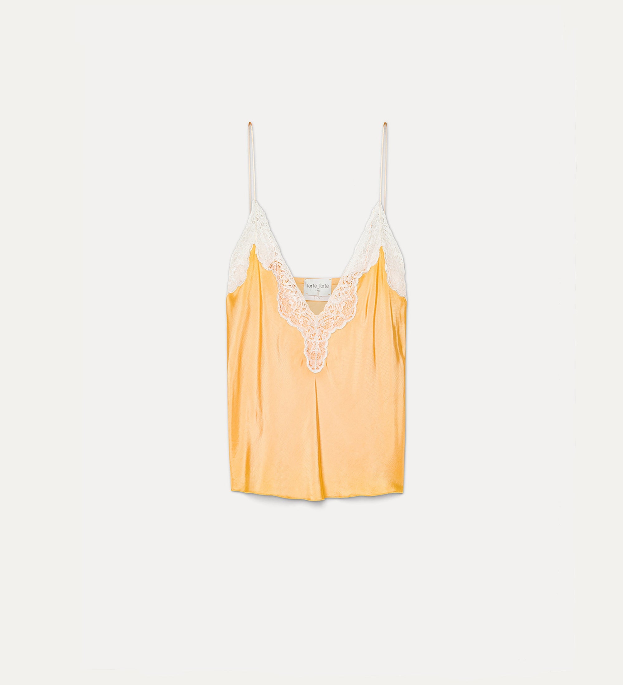 chic lingerie top mandarine