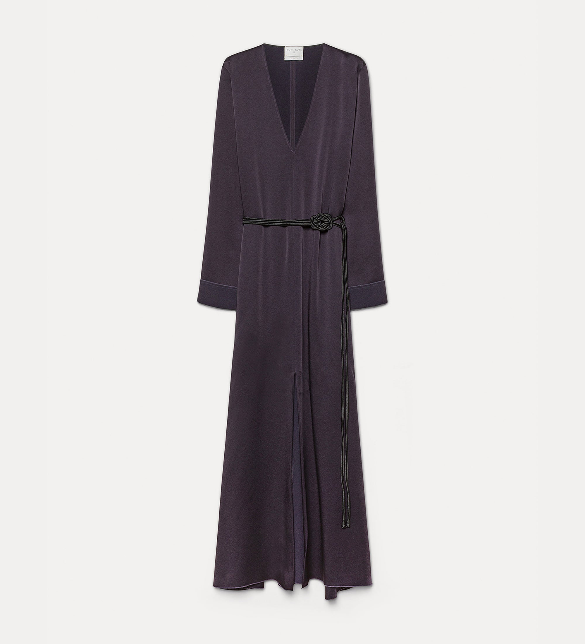 abito m/l lungo envers satin notte