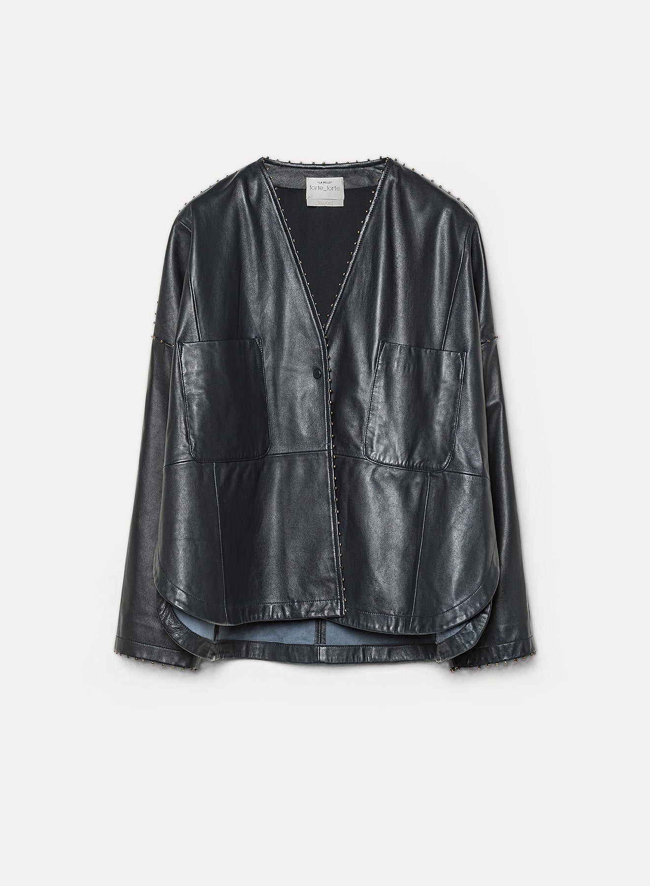 カライエ　キンタコ beaded nappa kimono jacket petrole | forte_forte