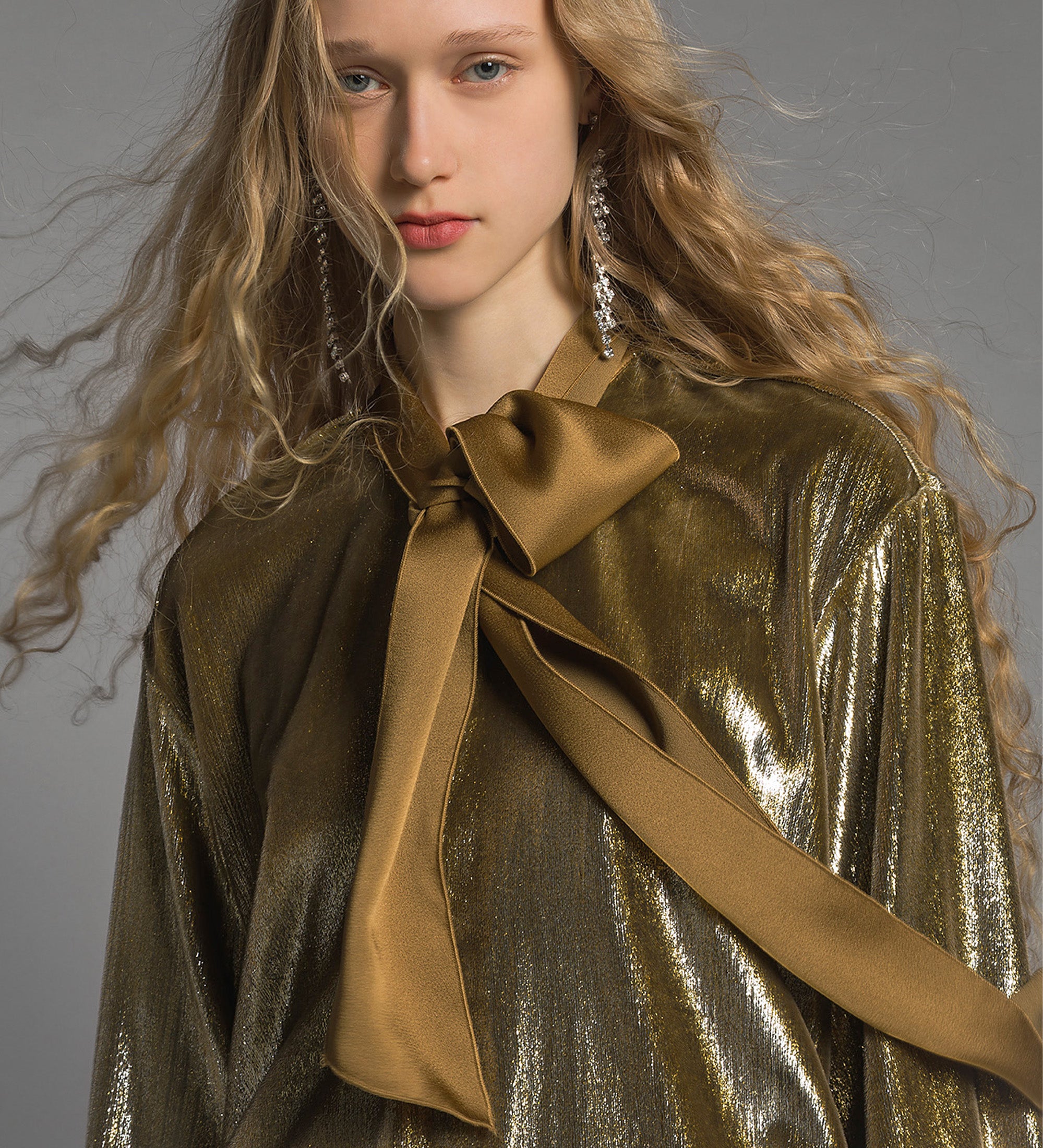 camicia con fusciacca Gold