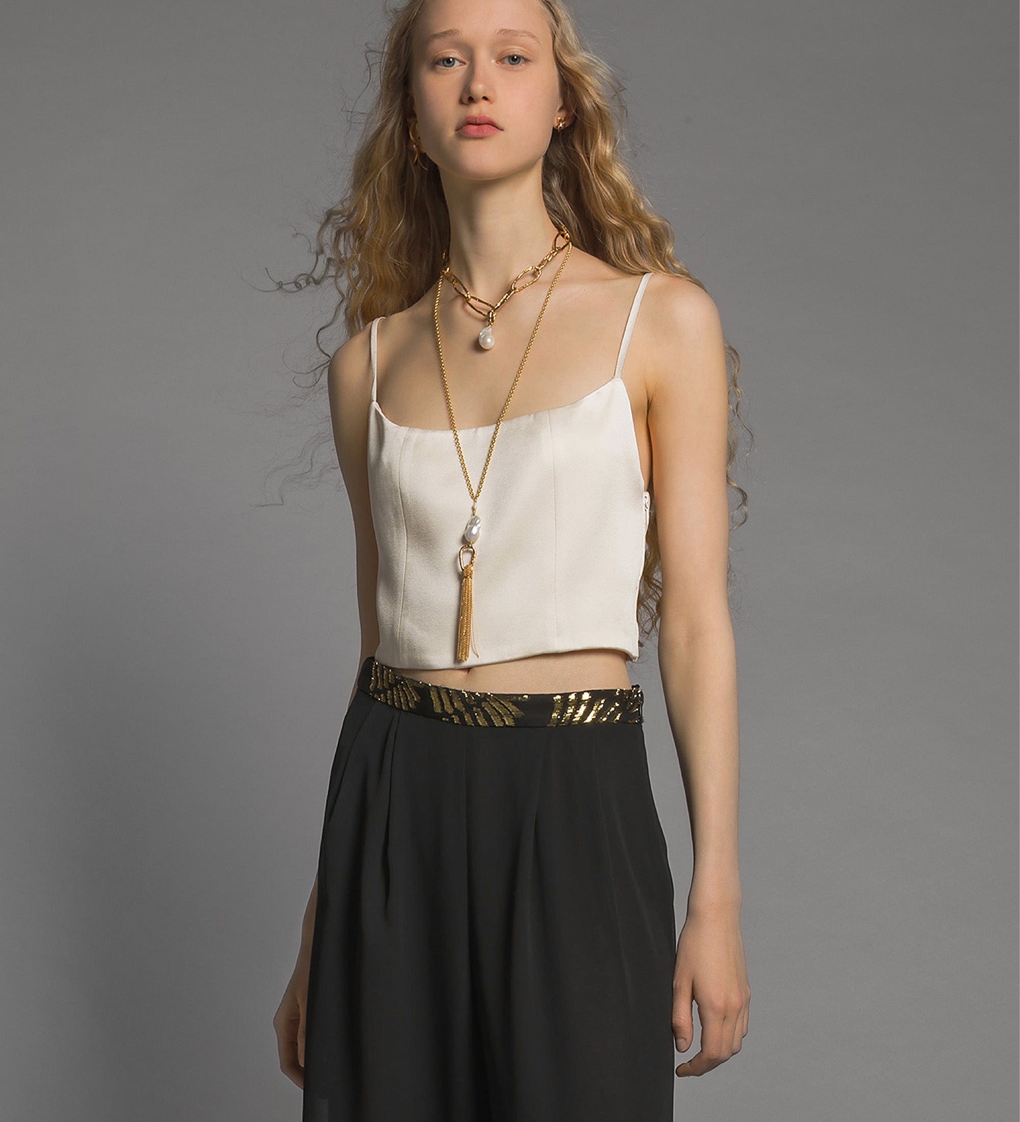 bralette chic raso avorio