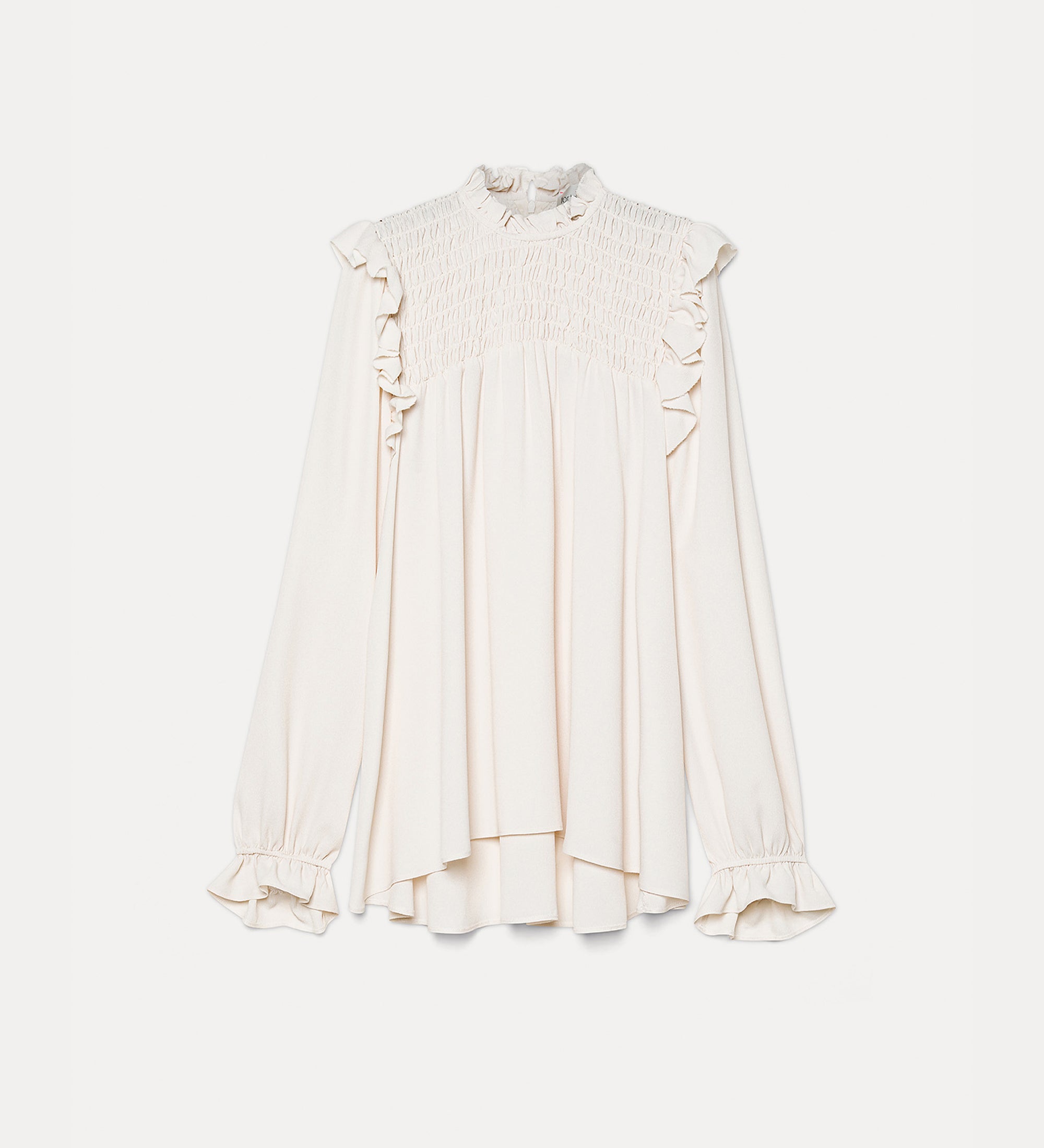silk marocaine shirt avorio