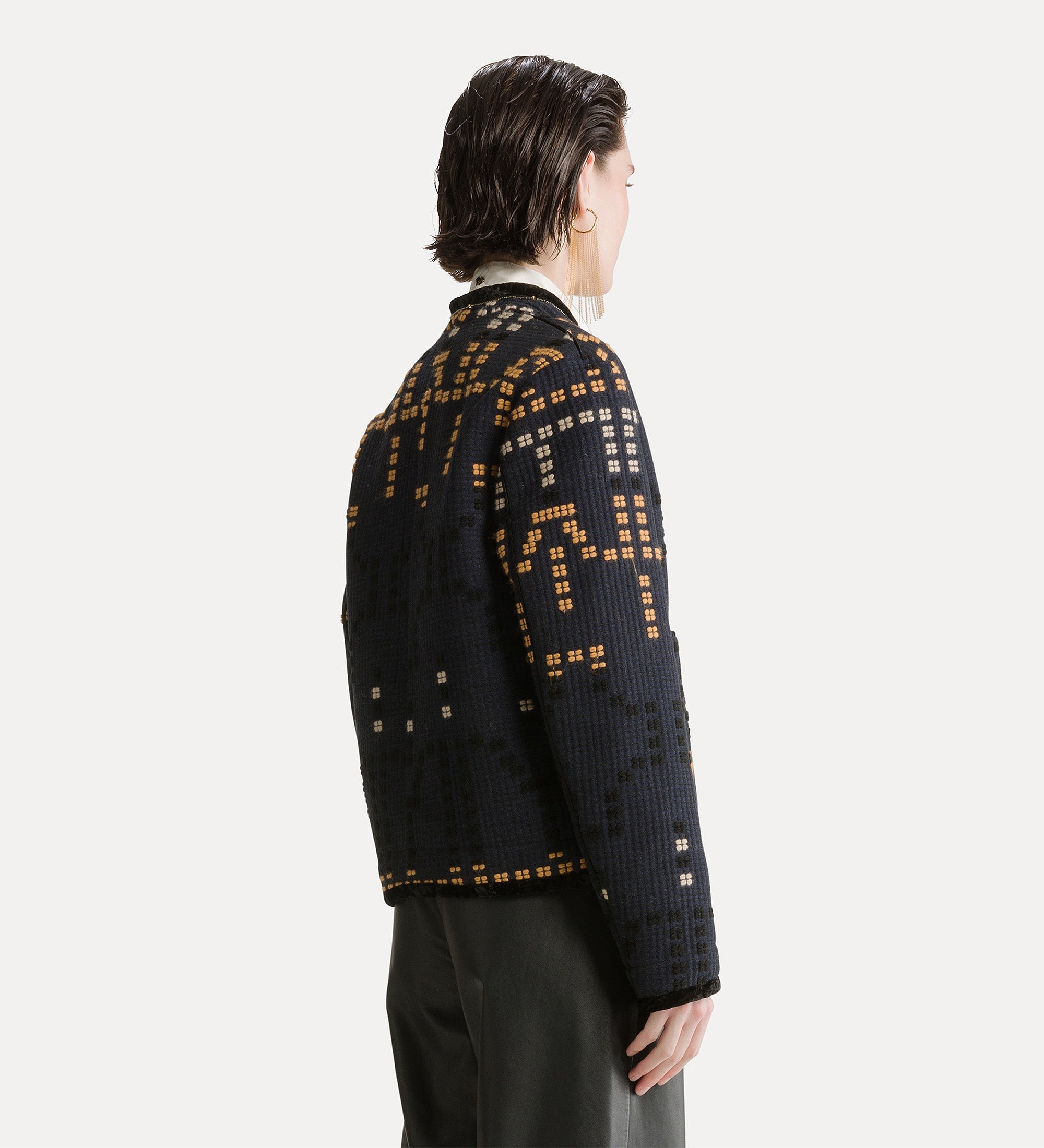 blouson jaquard "samarcanda notte