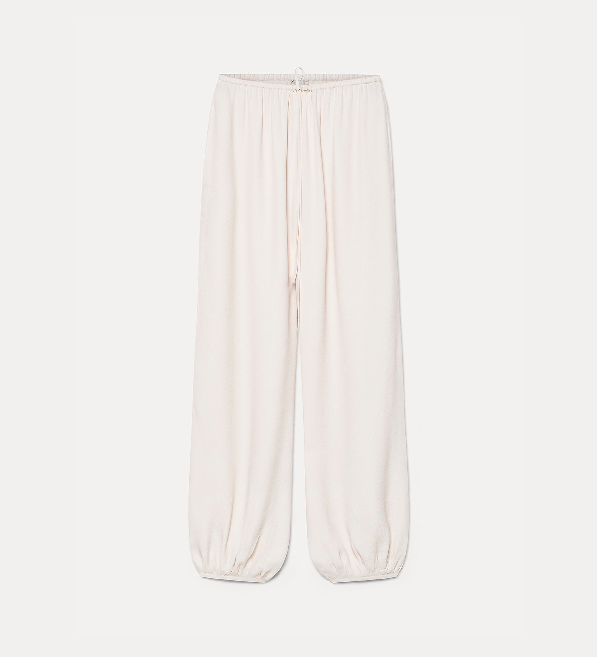pantalone sarouel marocaine misto seta avorio