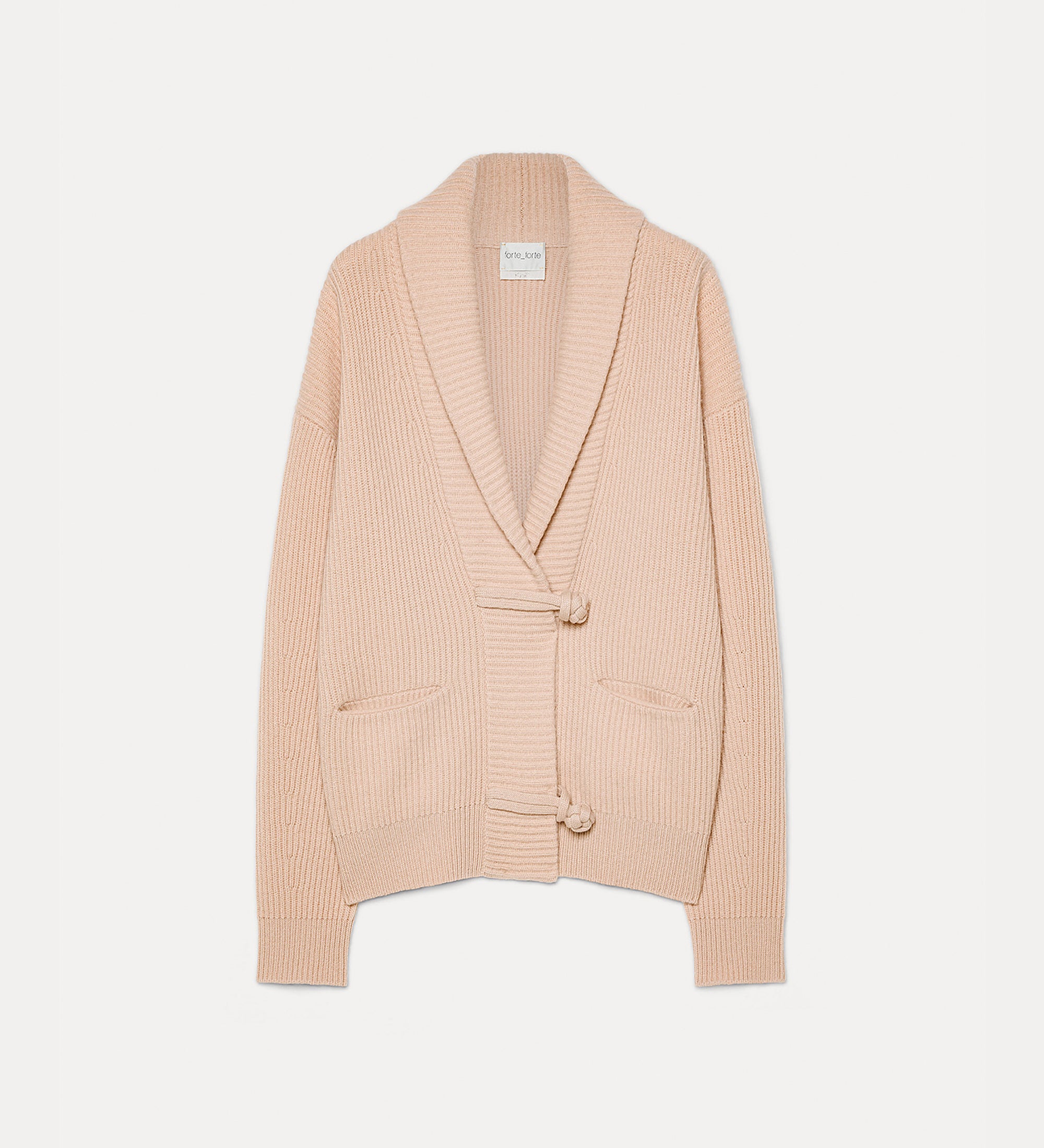 wool and cashmere ribbed knit cardigan cashmere