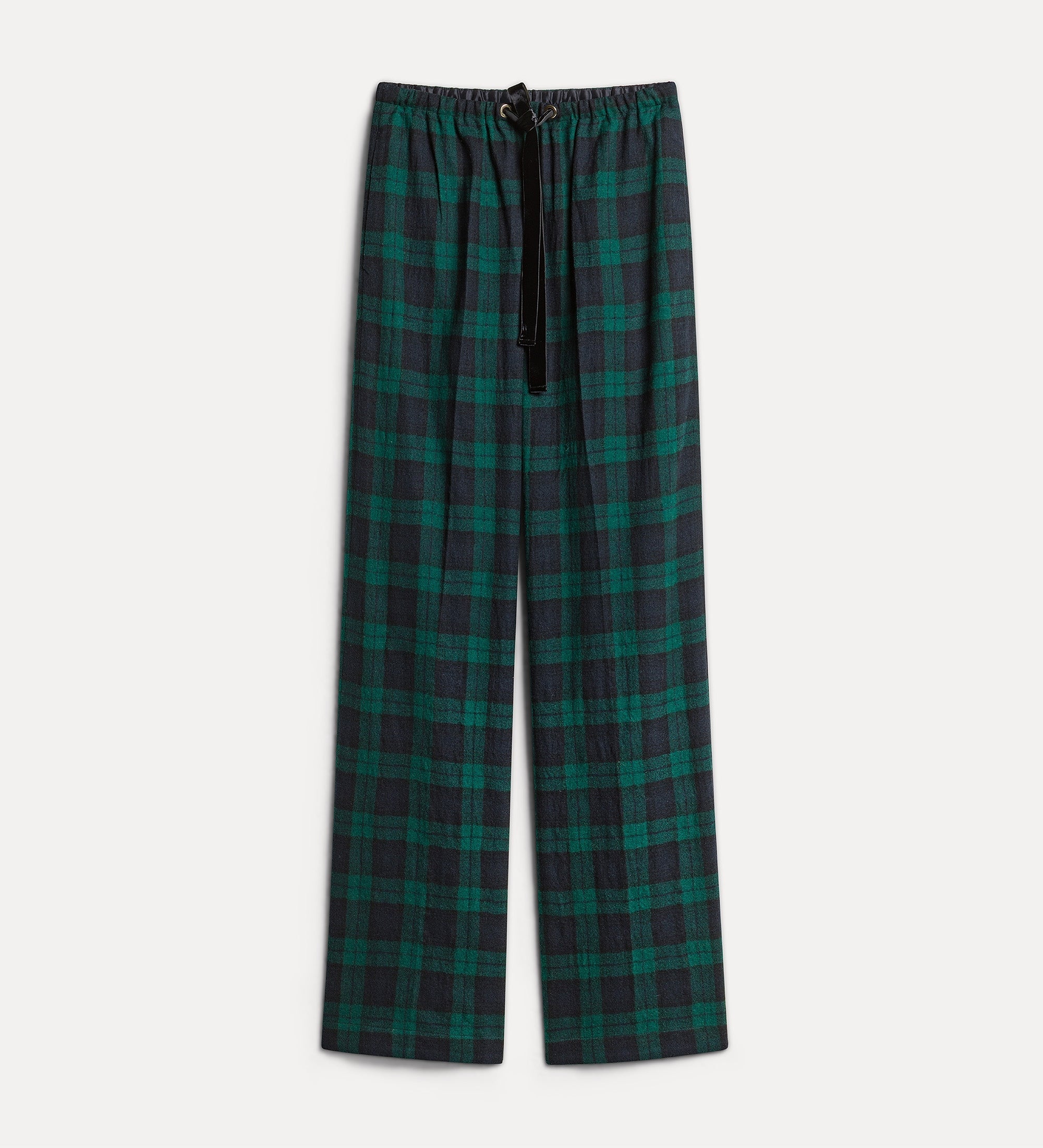 pantalon en laine “ highland tartan ” woods