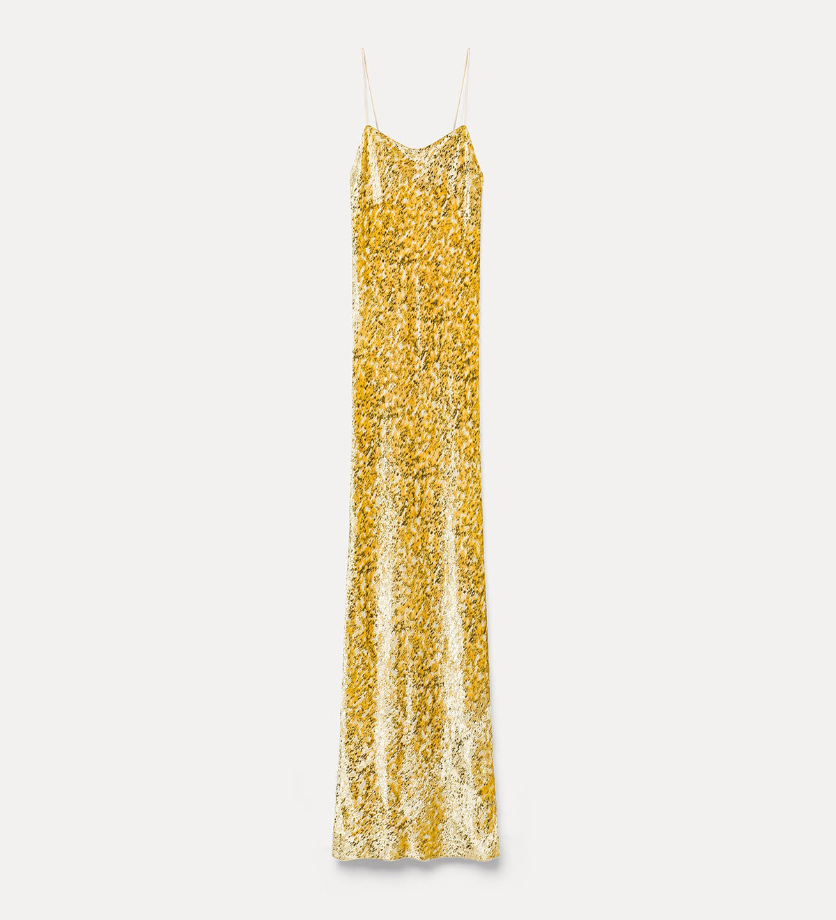 abito sottoveste in fil–coupé “en rêve” honey