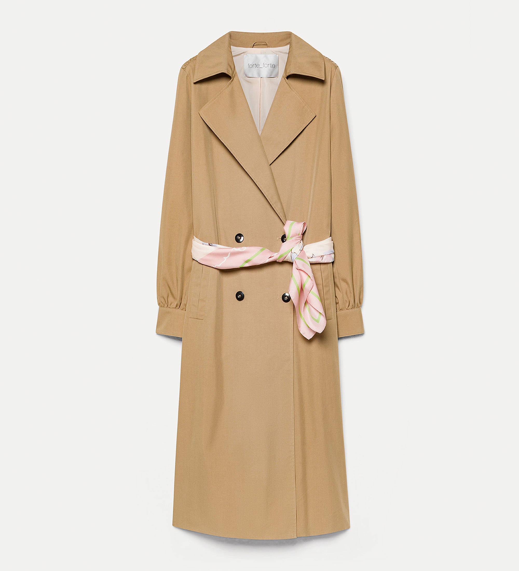 trench twill rainproof sand