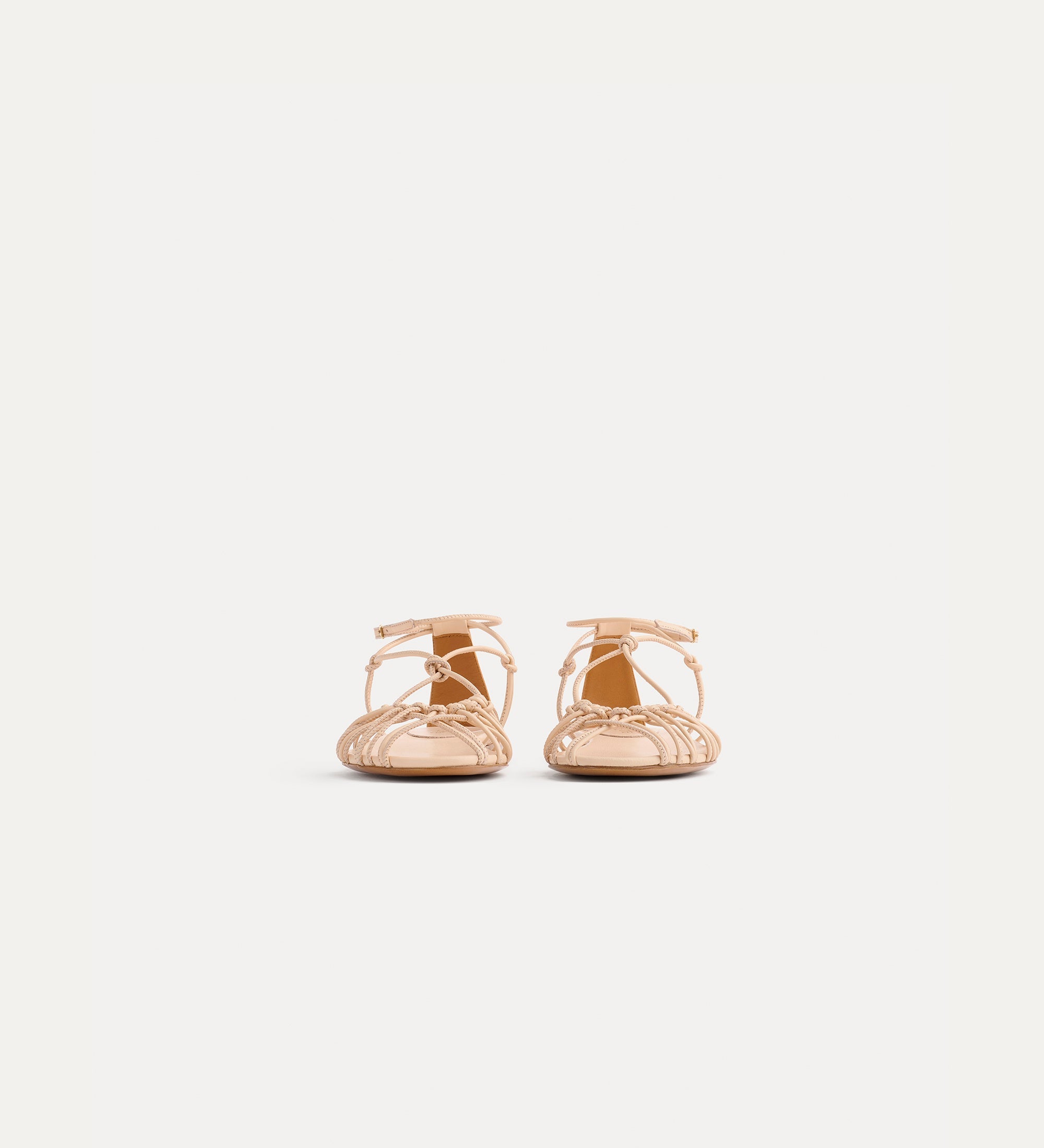 flat nappa leather sandals alba