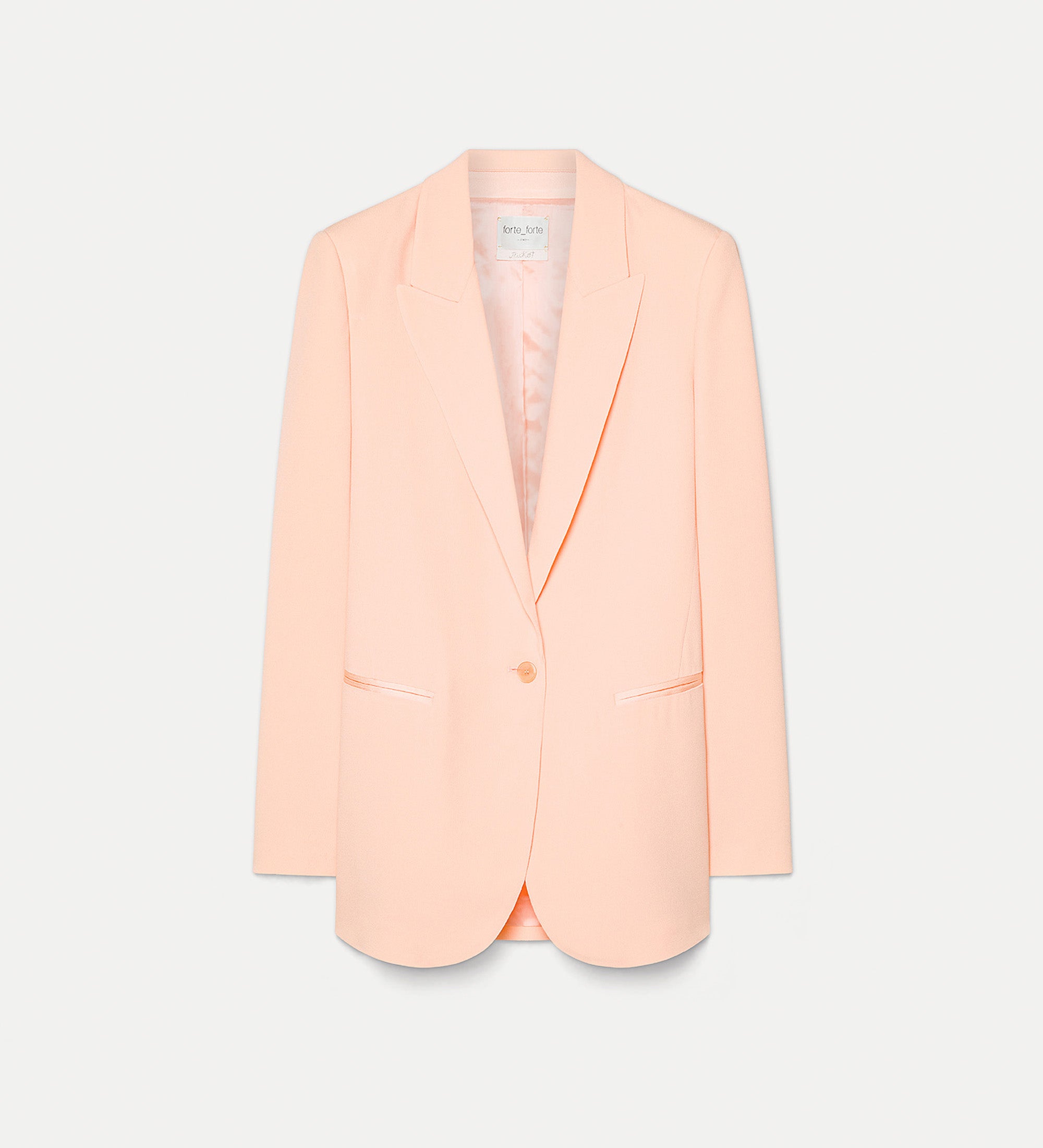 giacca matte envers satin sunset