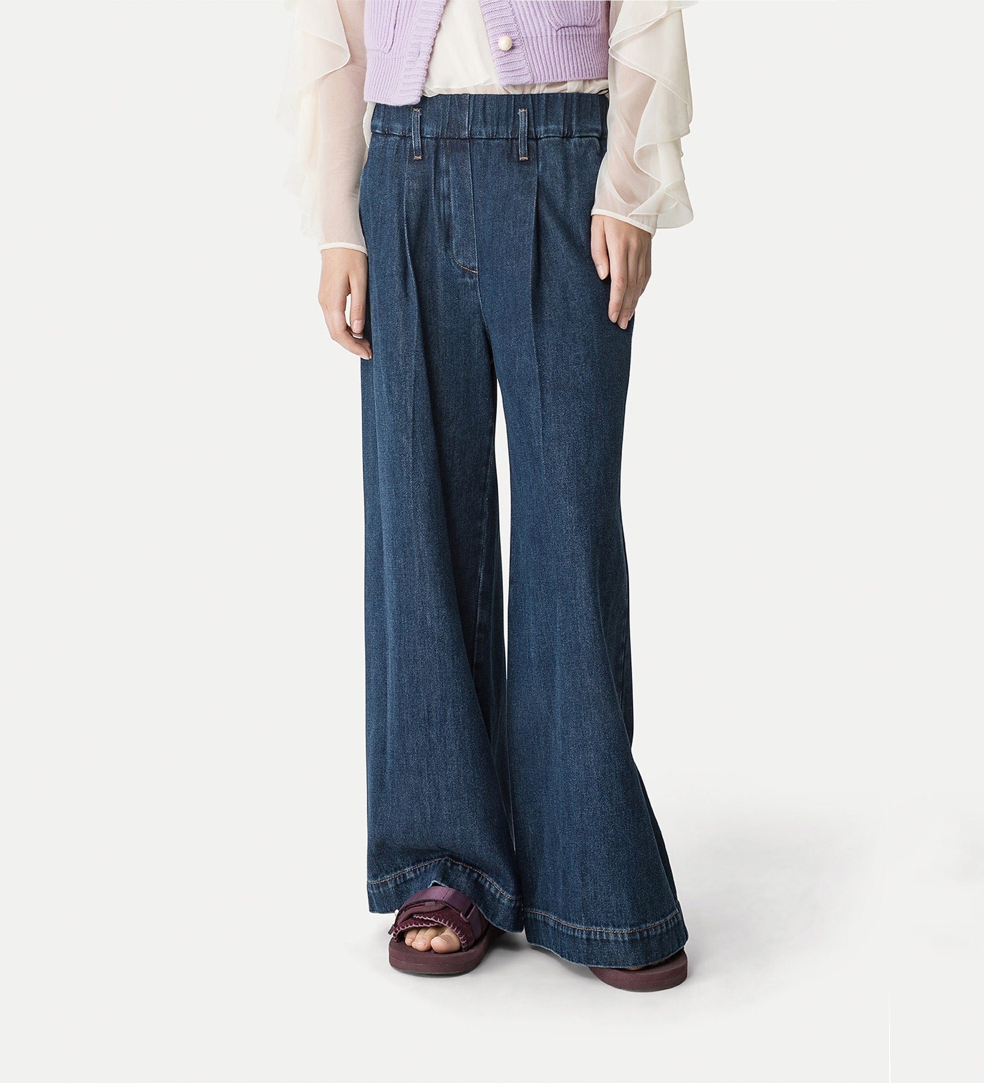 denim trousers blue