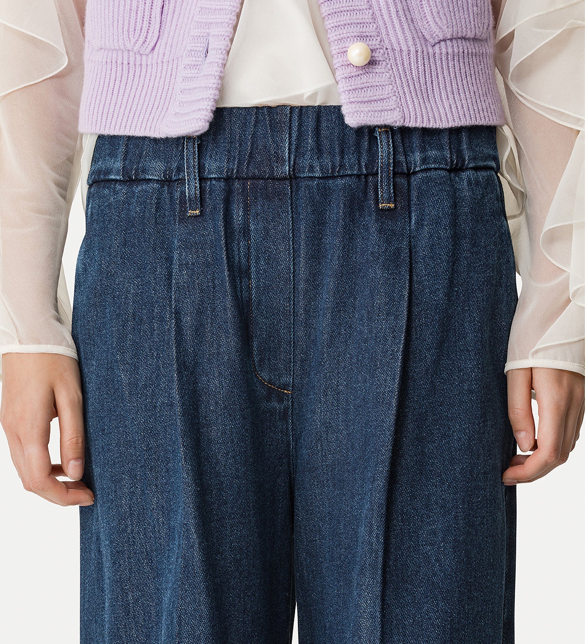 denim trousers blue