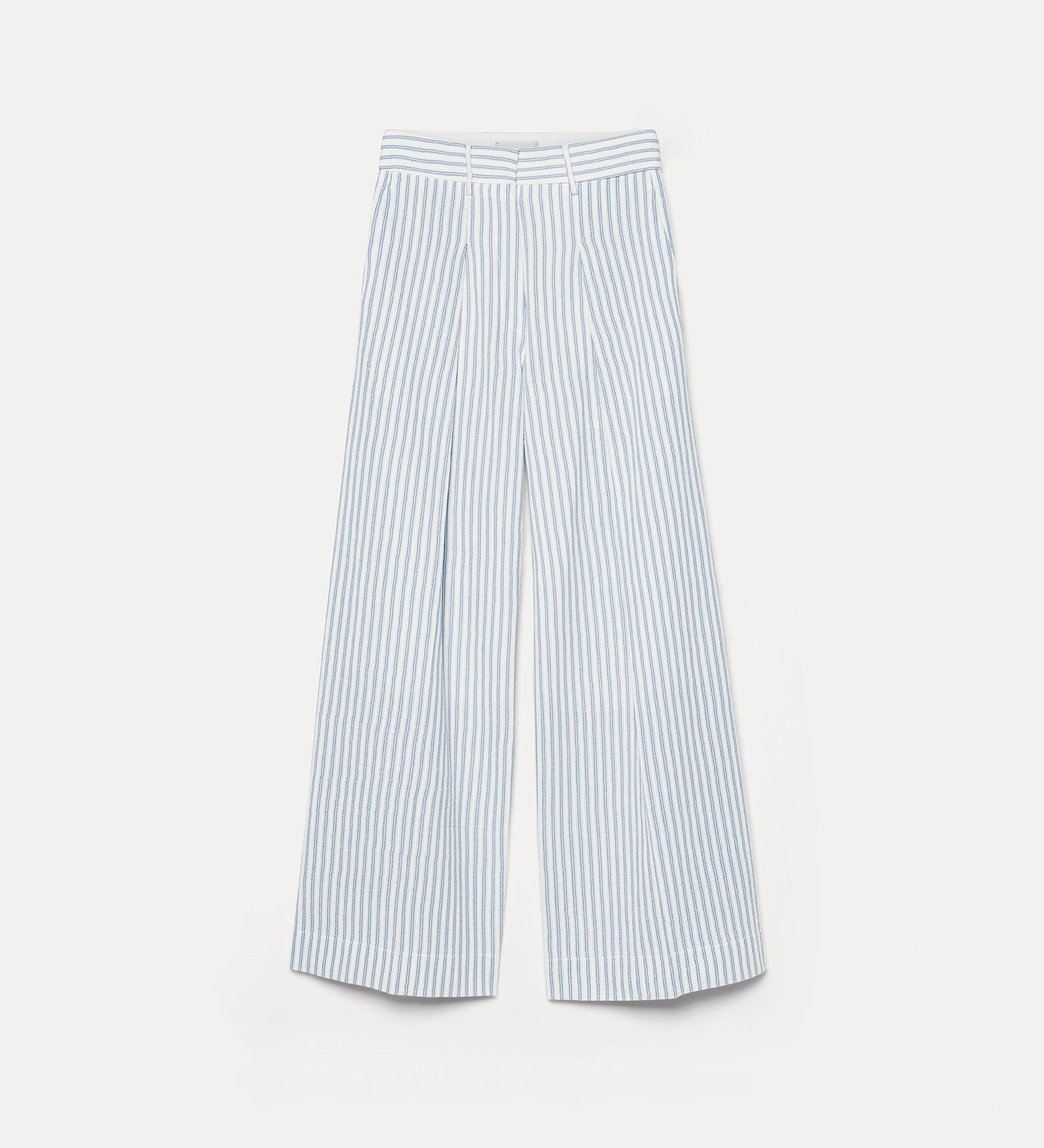 tailored wide—leg trousers azure | forte_forte