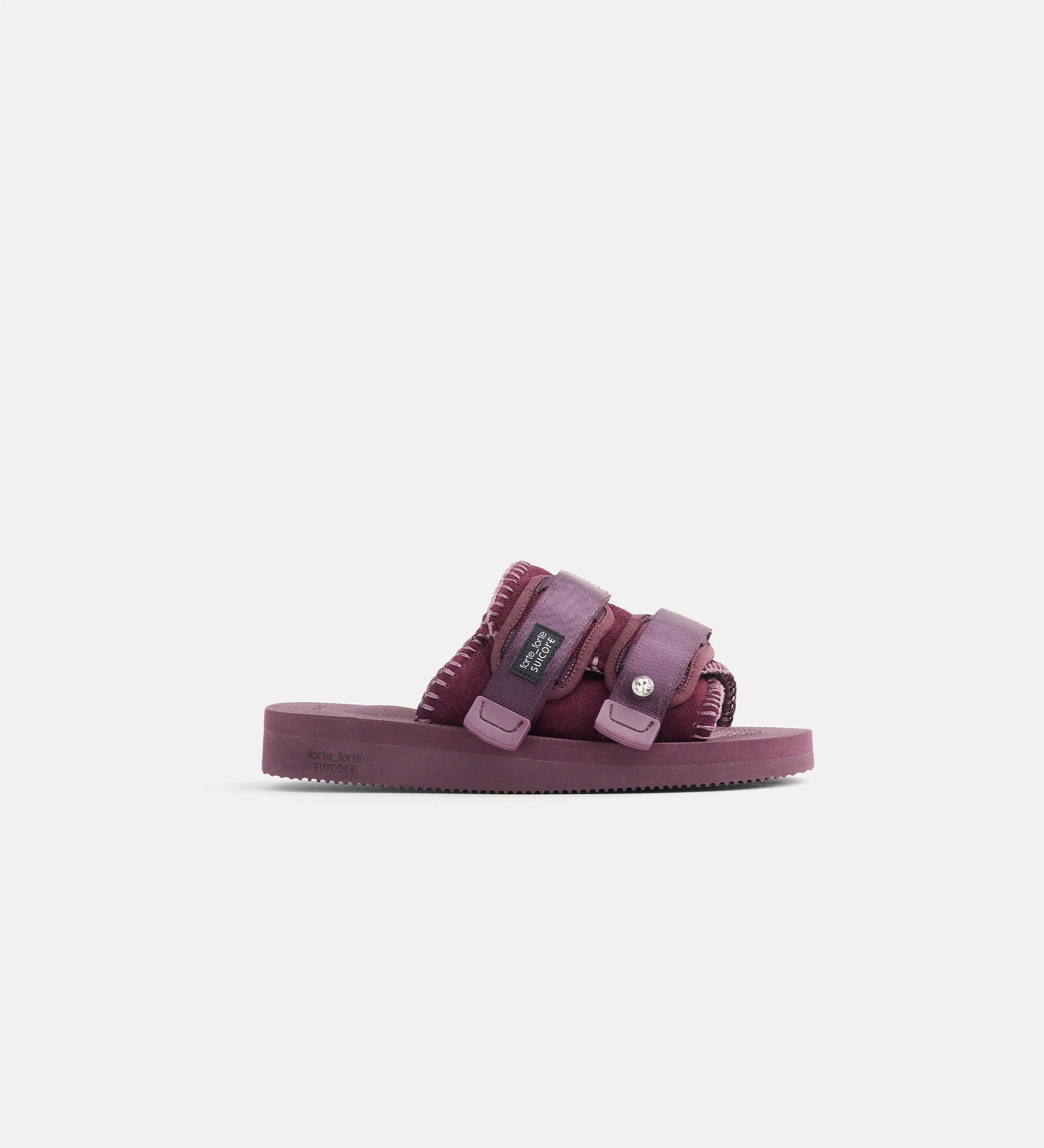 suicoke per forte_forte sandalo fasce incrociate Grape