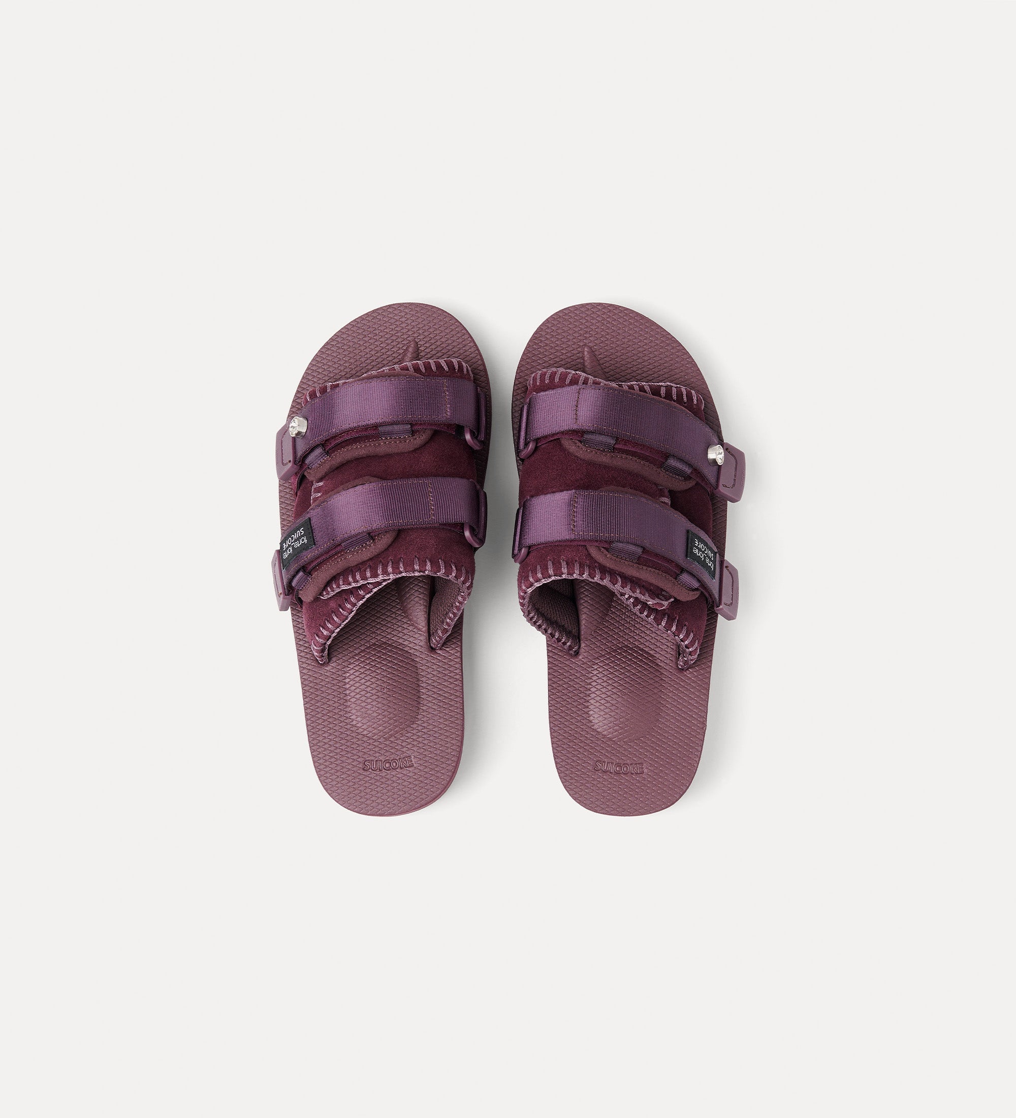 suicoke per forte_forte sandalo fasce incrociate Grape
