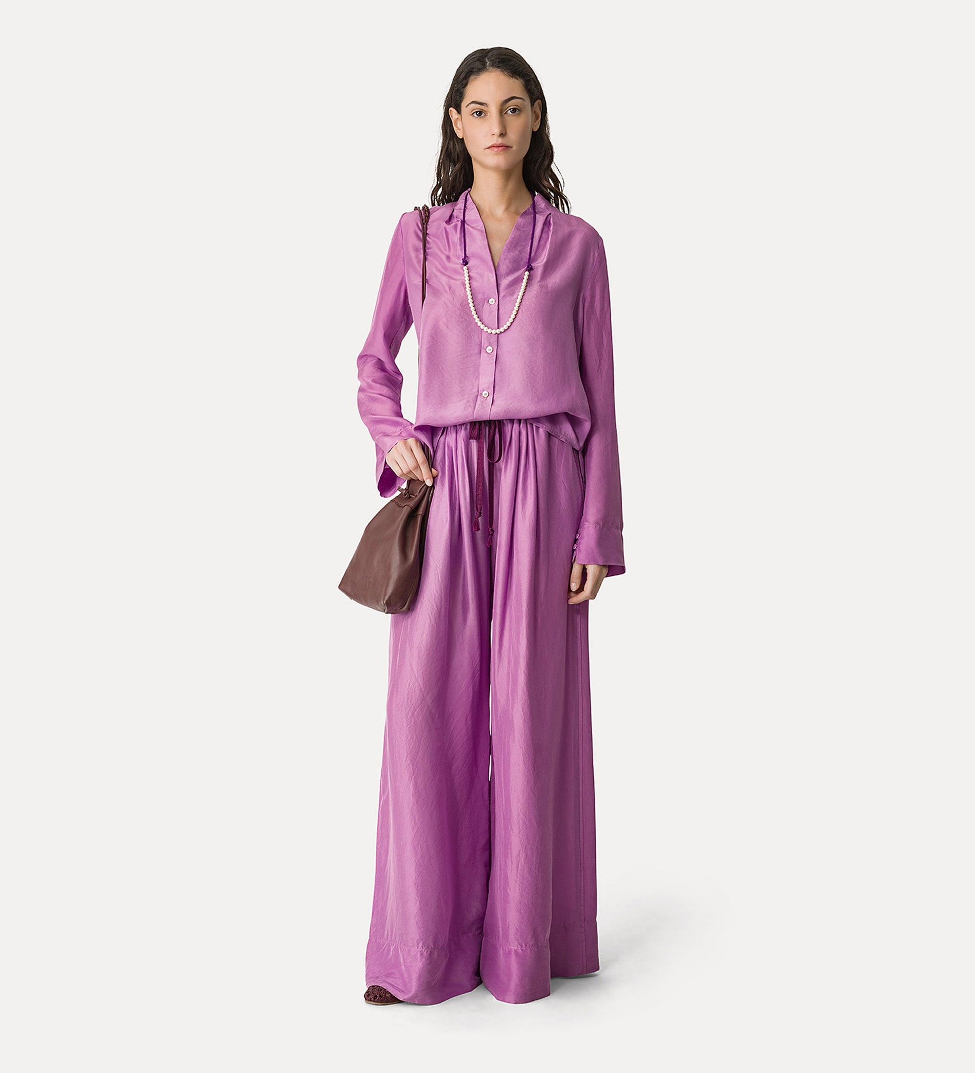 habotai silk shirt burlesque | forte_forte