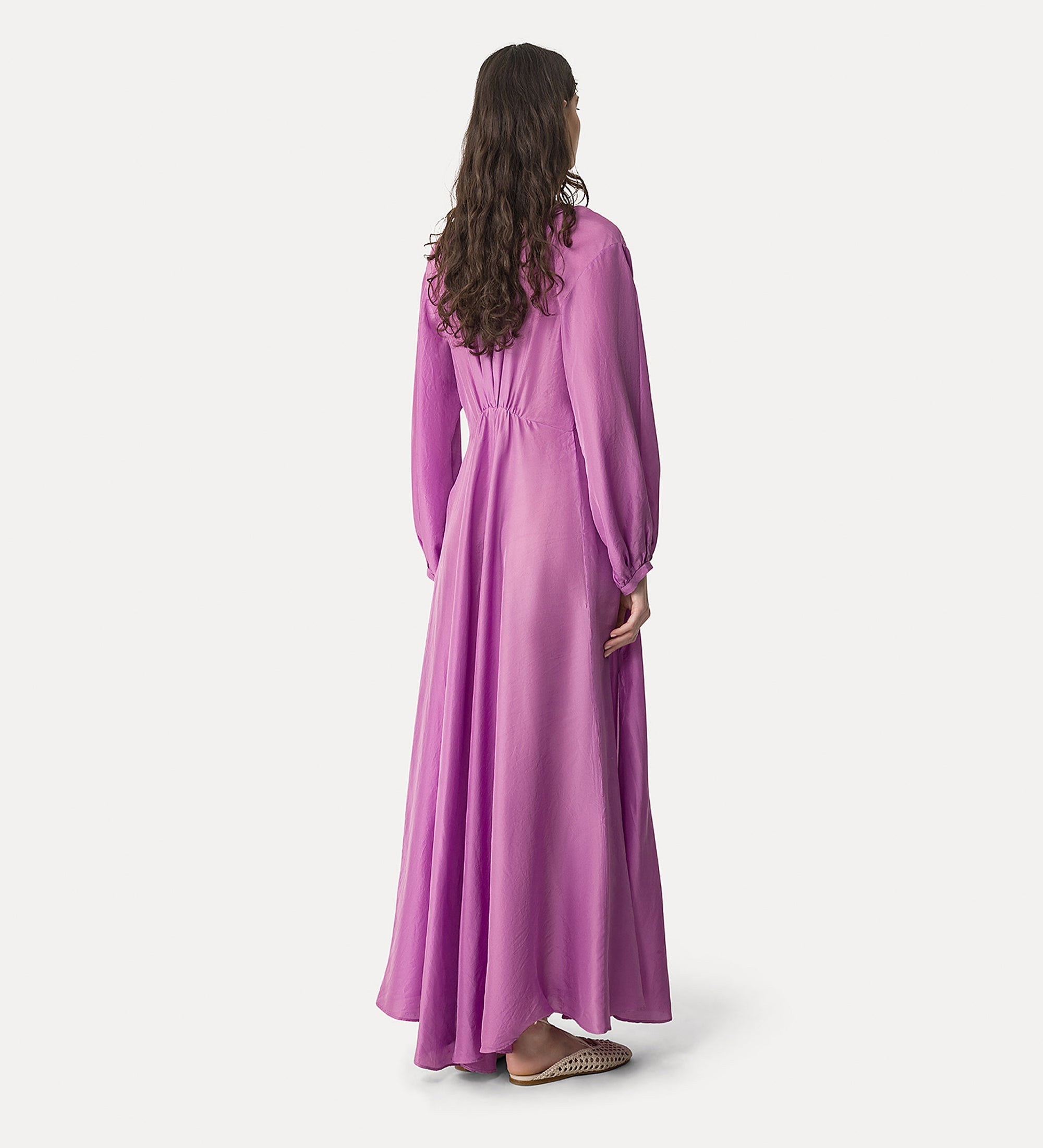 habotai silk dress burlesque