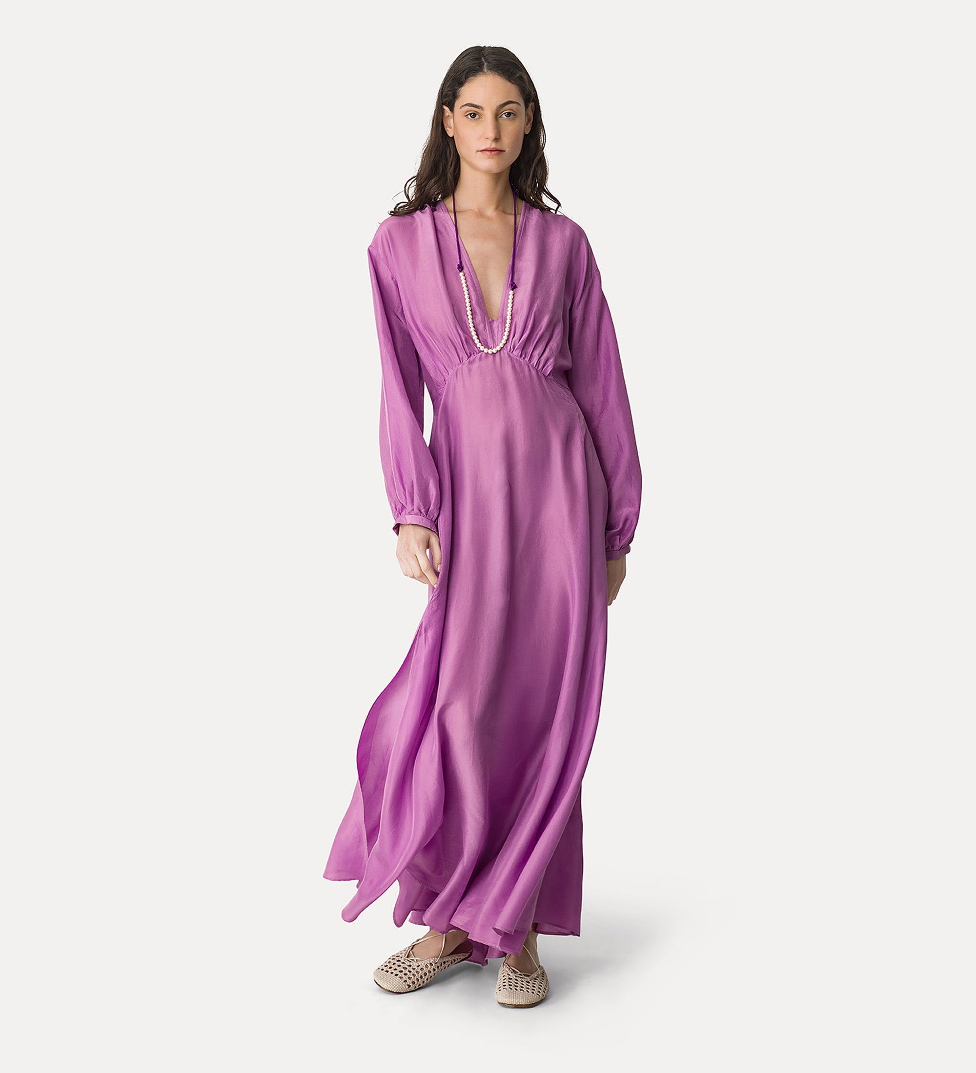 habotai silk dress burlesque