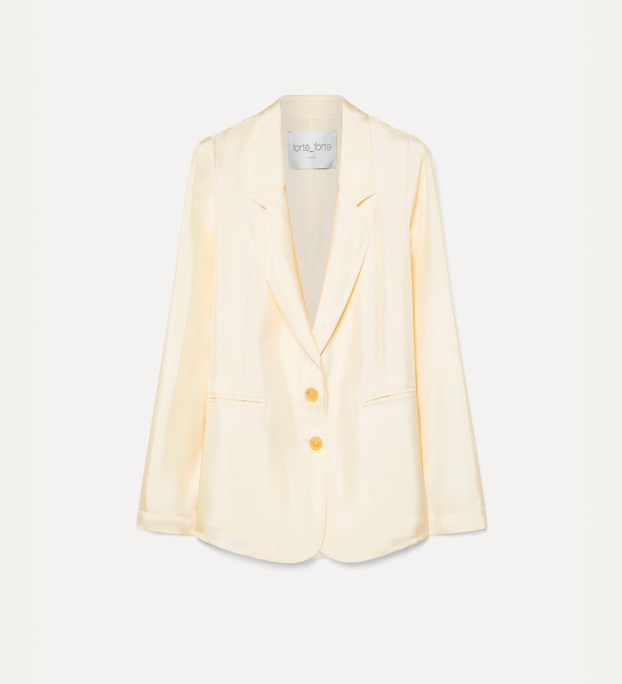 viscose twill jacket  butter