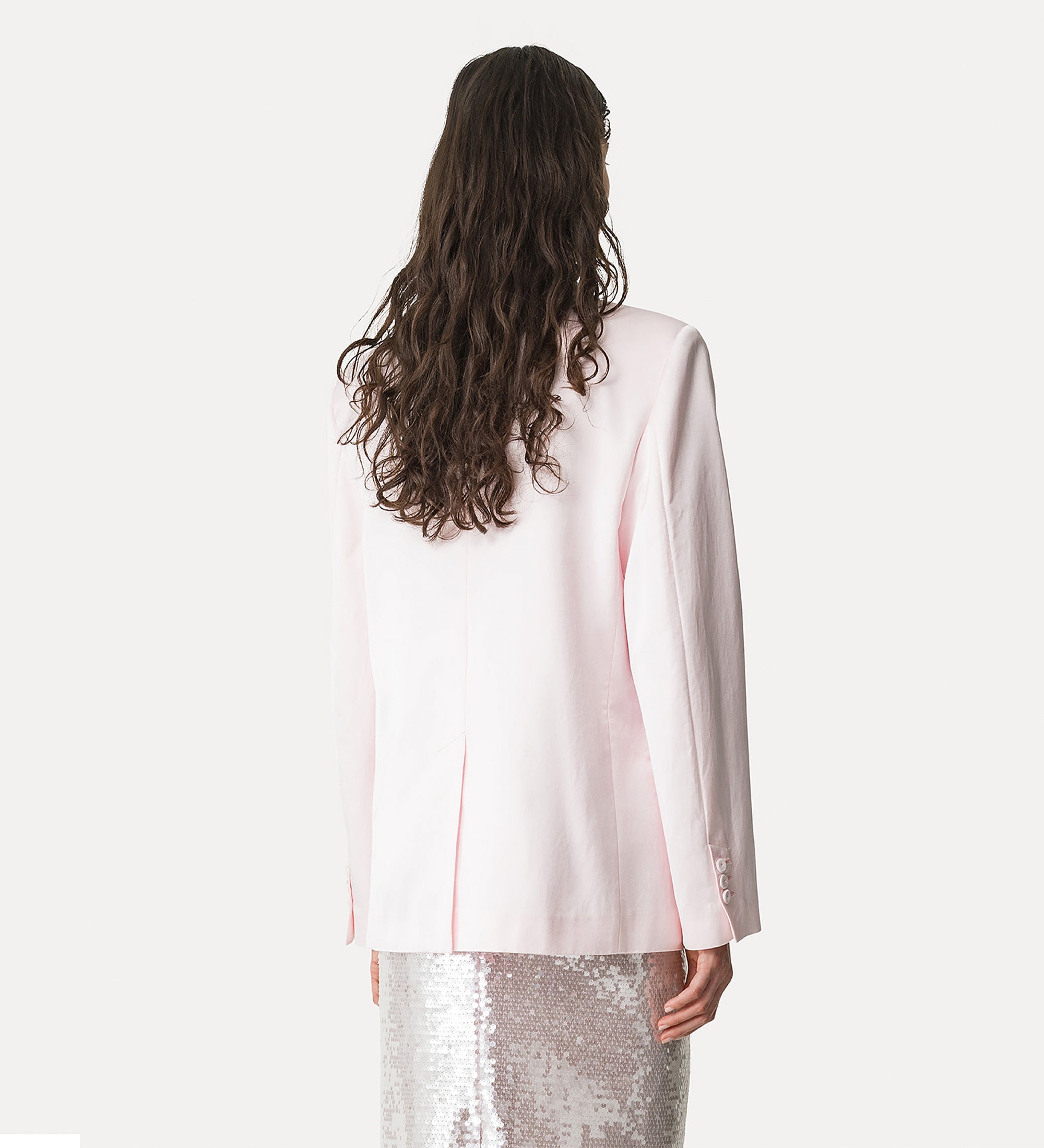 “chic” viscose satin dinner jacket sweet