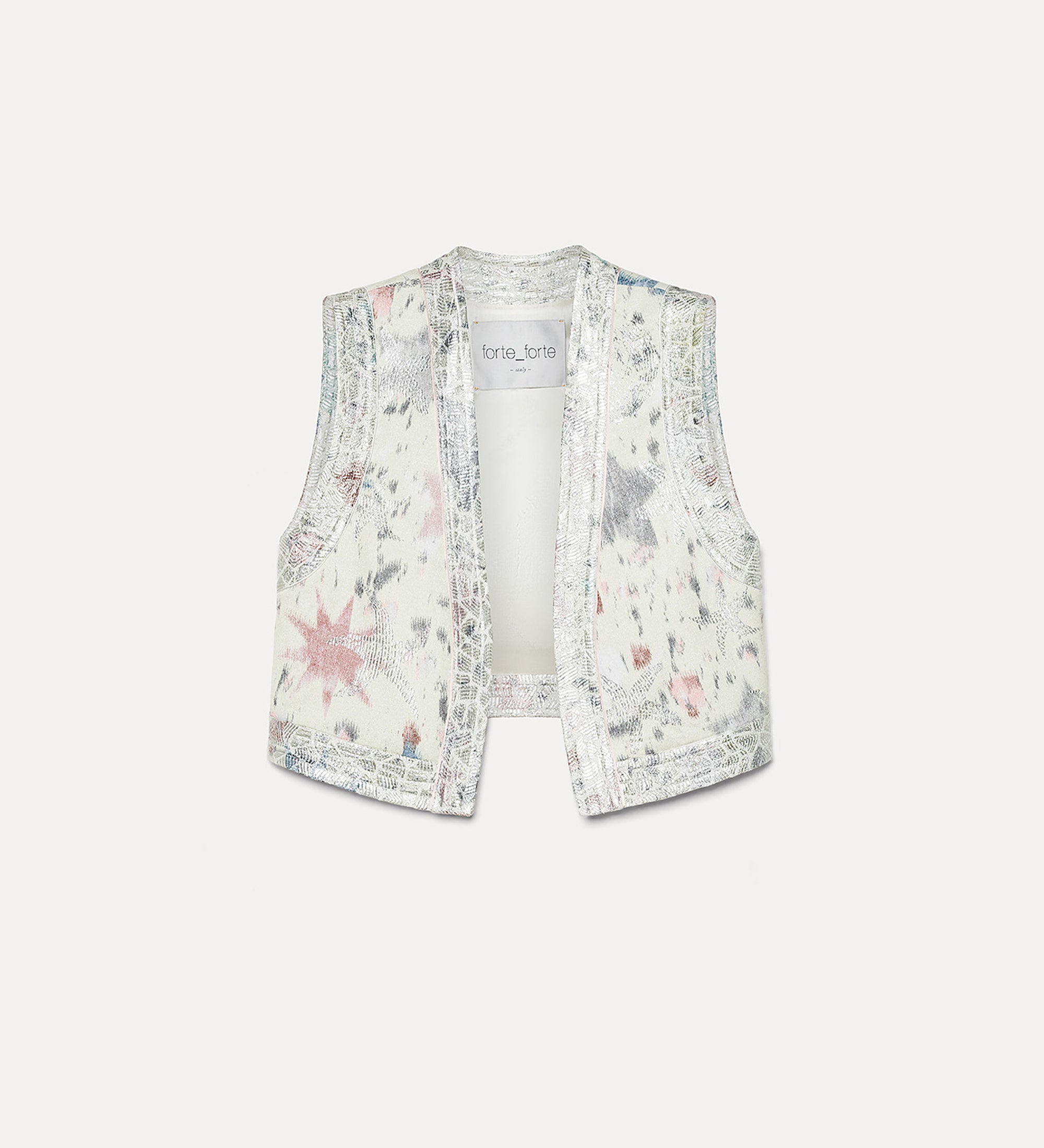 “les folies” jacquard waistcoat lucente