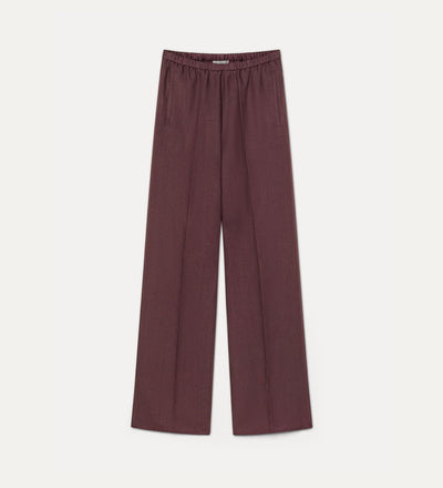 pantalon en lin  fondant