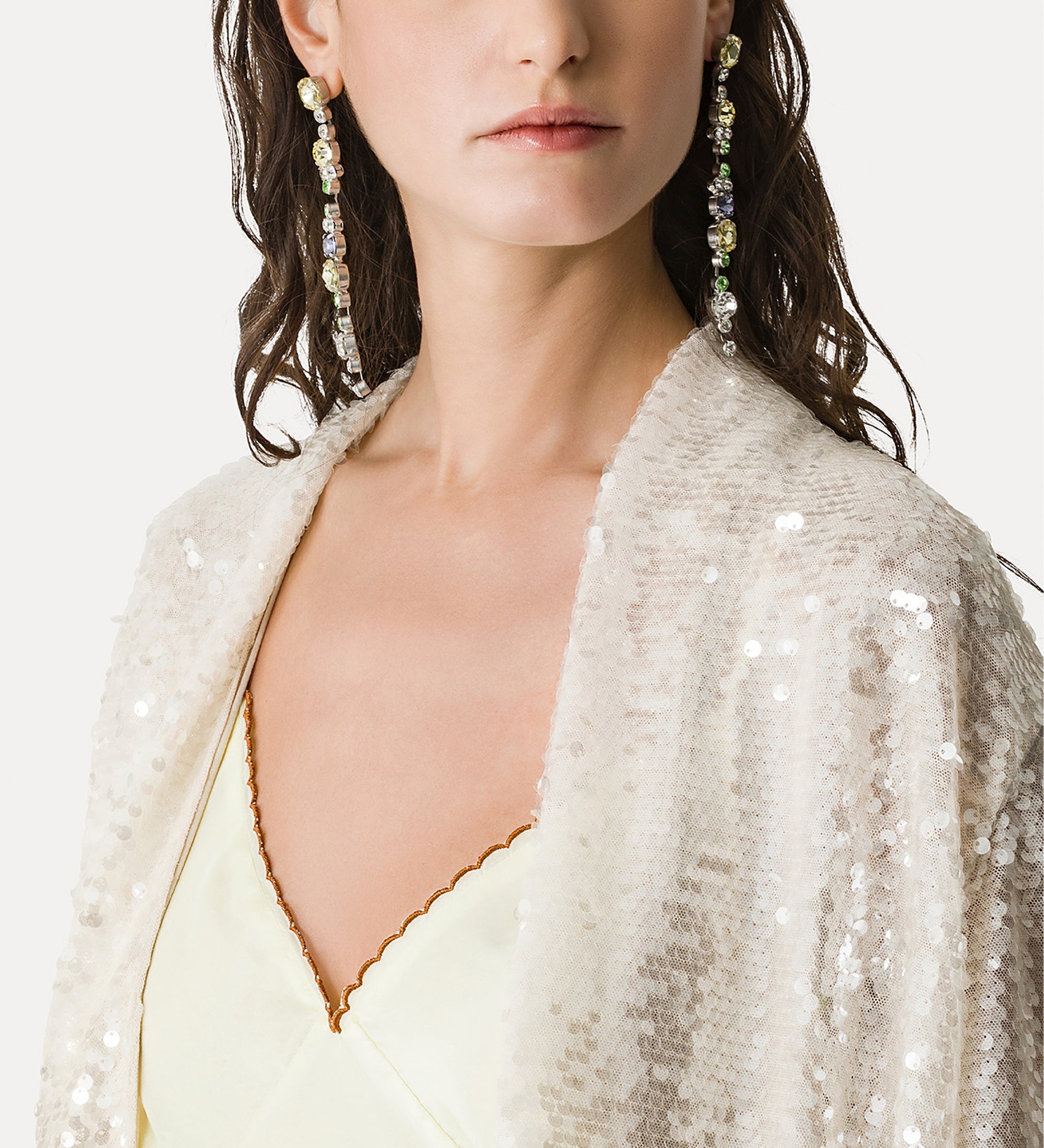 “liquid sequins” sparkling duster crystal