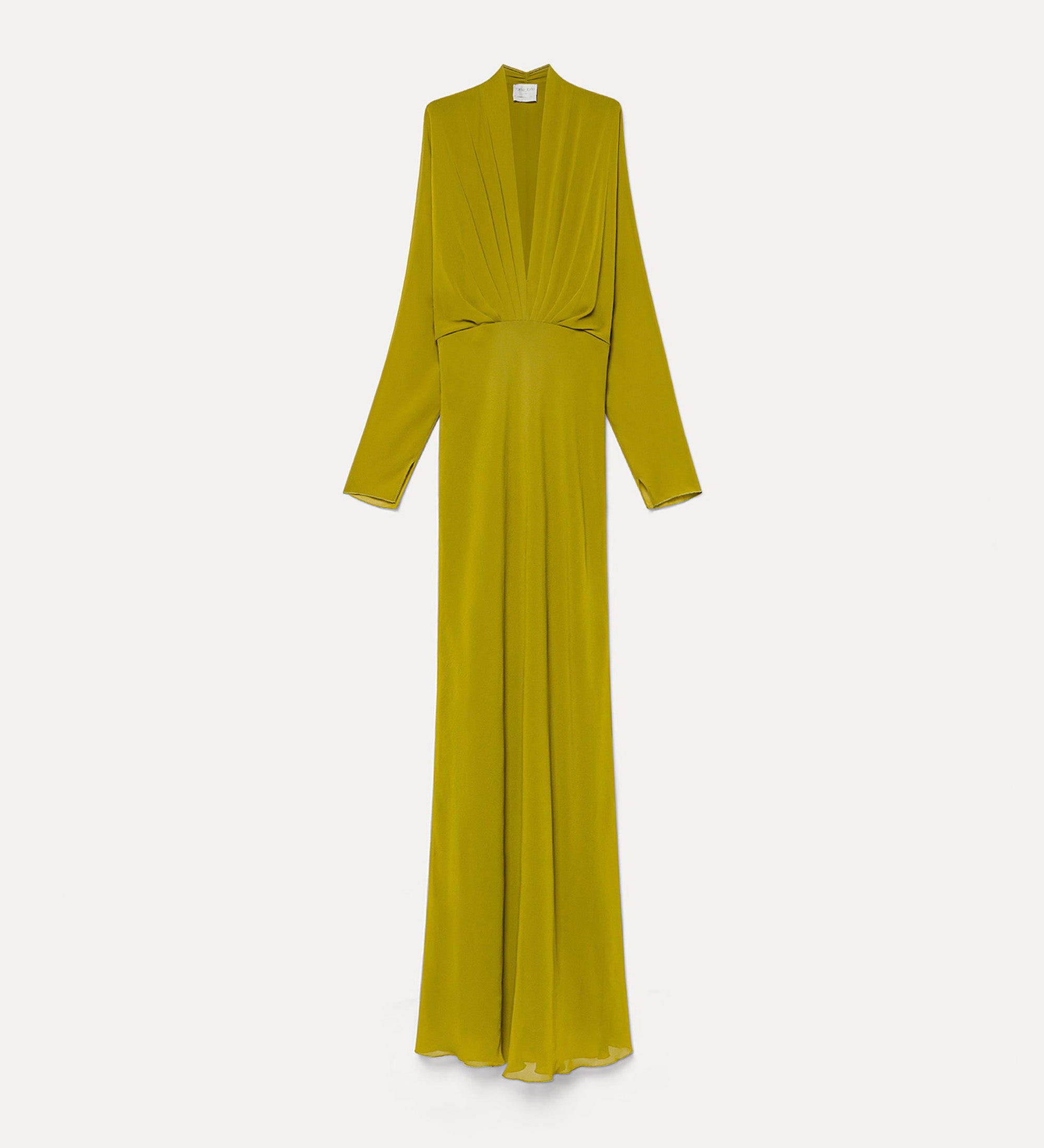 abito chic georgette Khaki