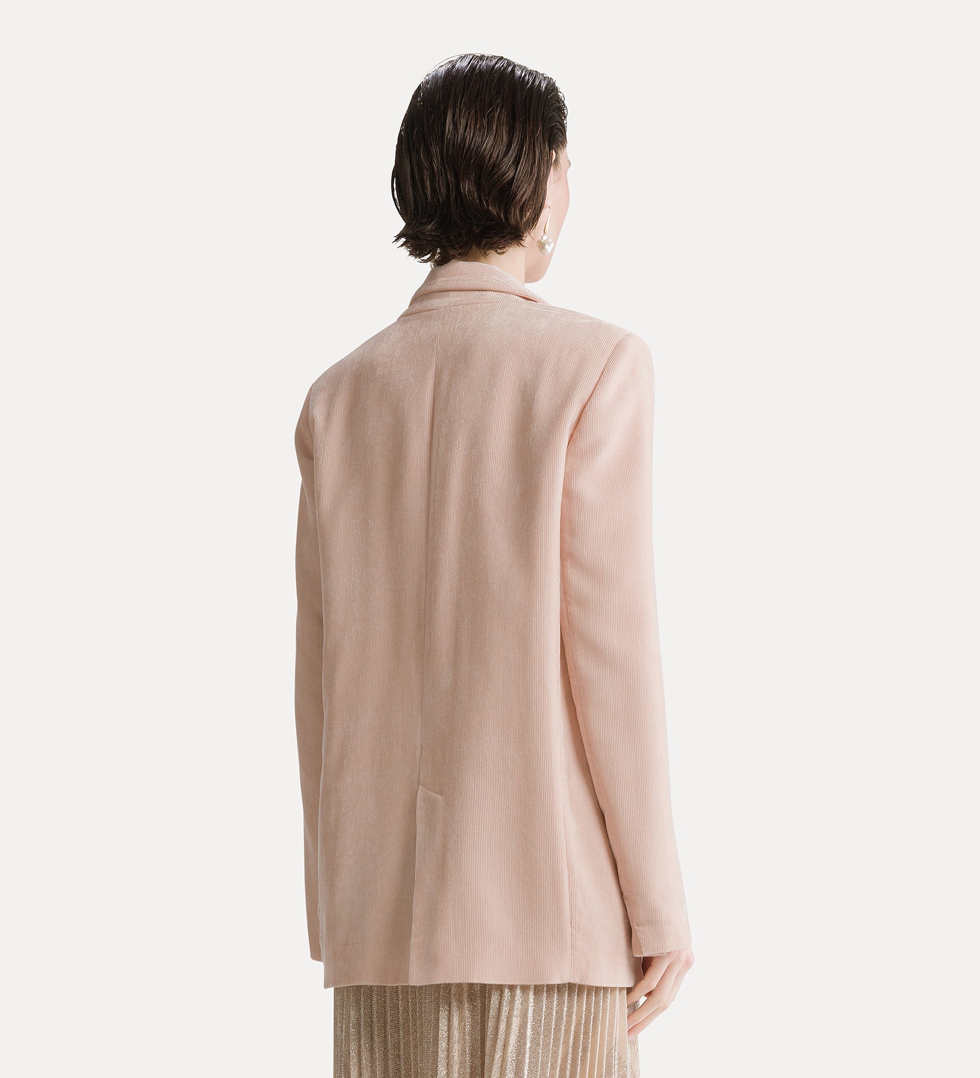 blazer velluto fluido chic duemilarighe loto
