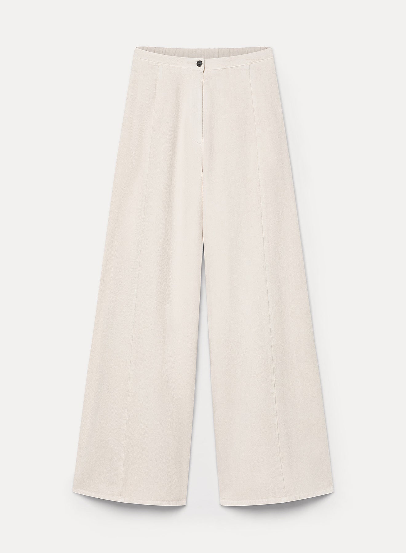 loose cotton twill trousers seta