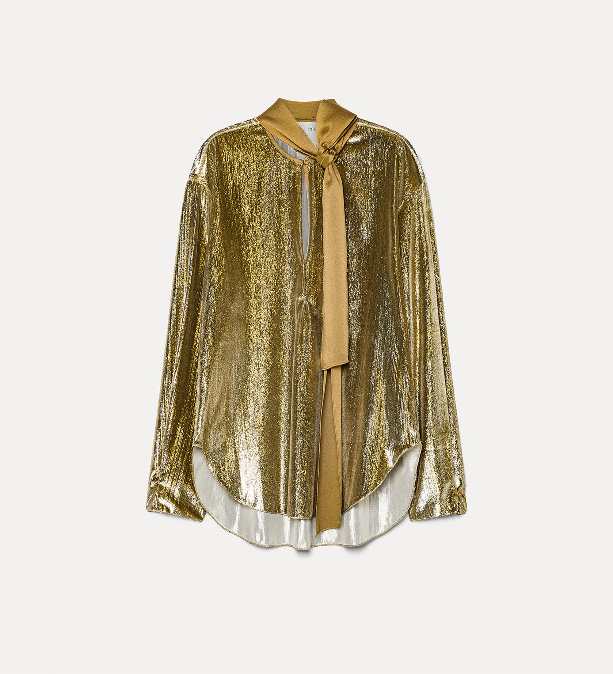 camicia con fusciacca Gold