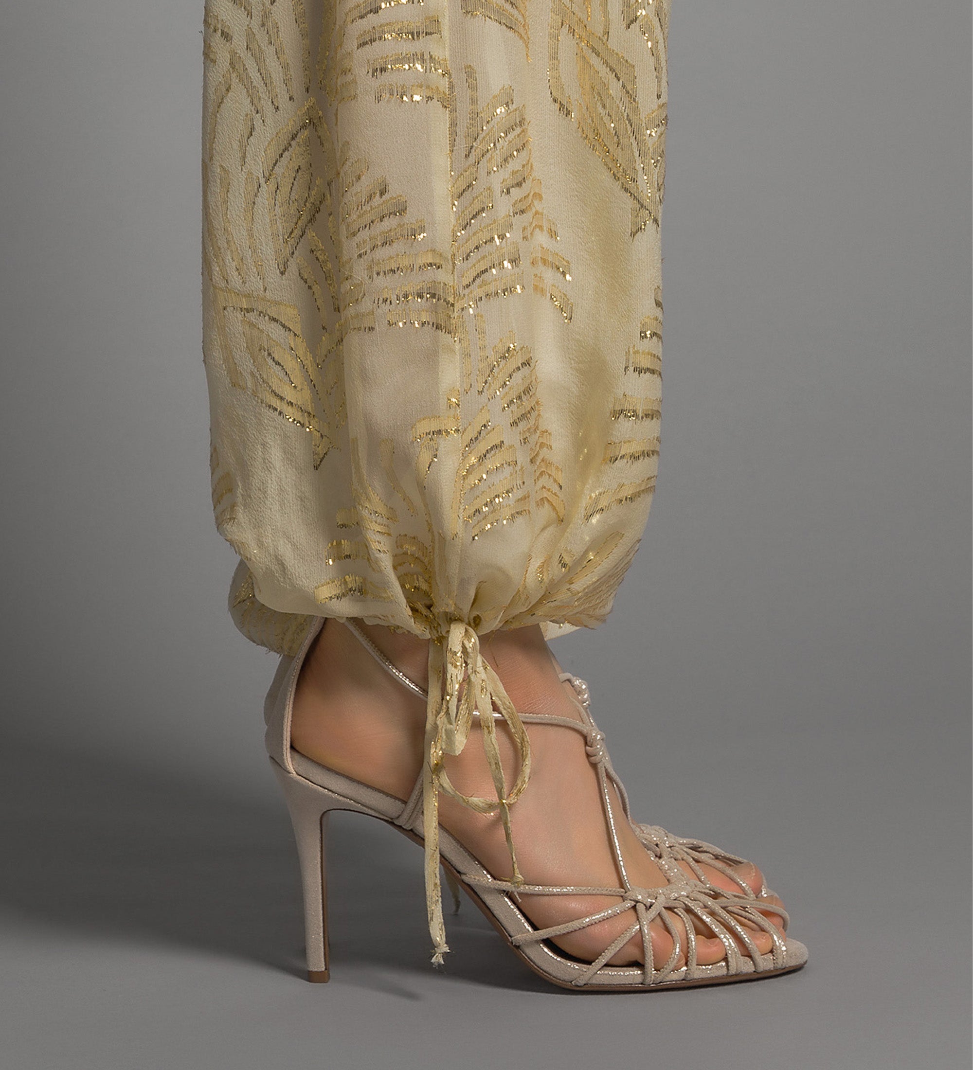 pantalone fil coupè Avorio