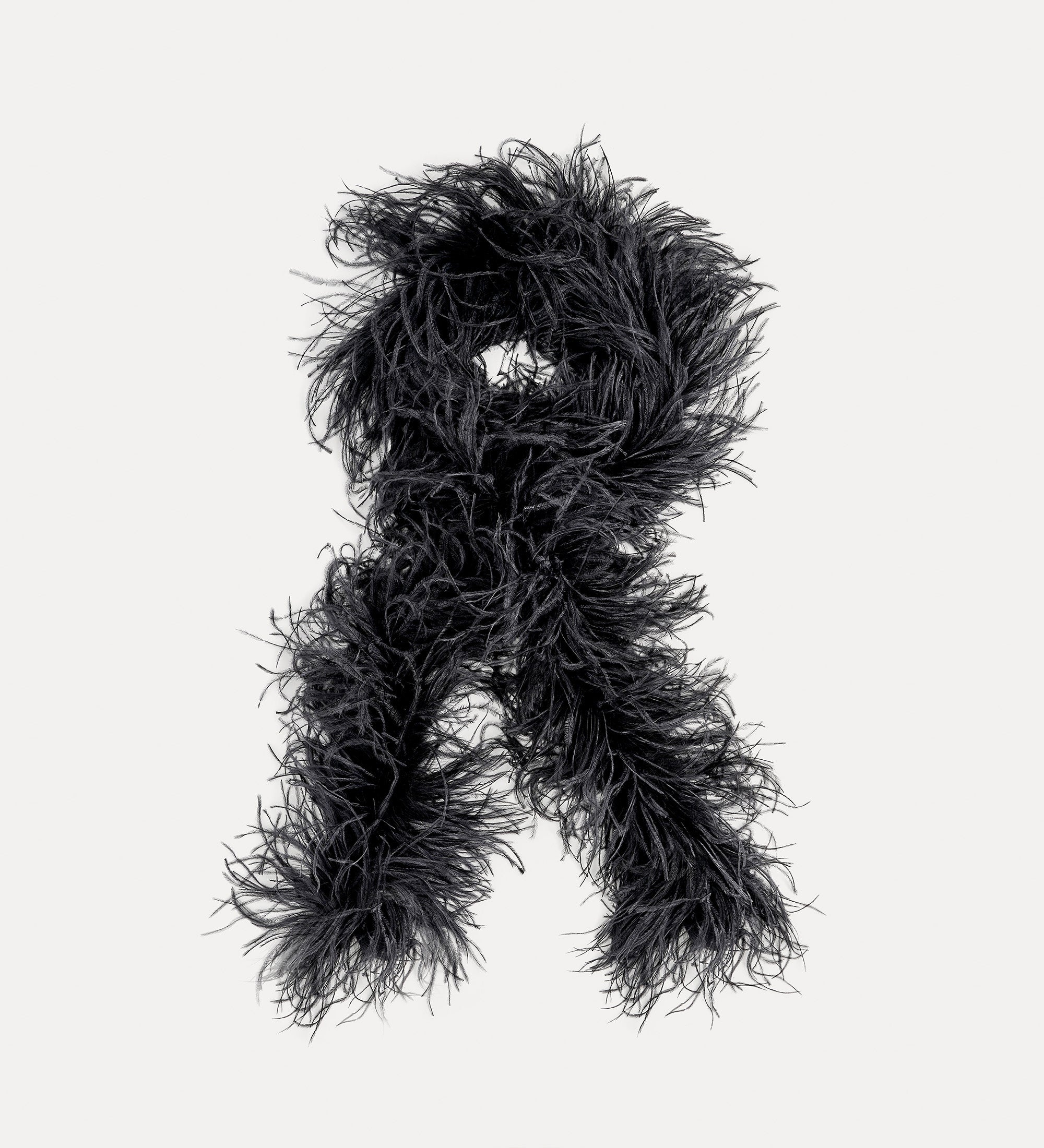 boa struzzo Nero