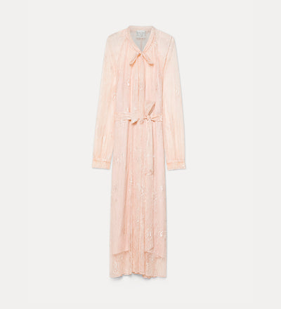 chantilly lace bow–tie dress loto
