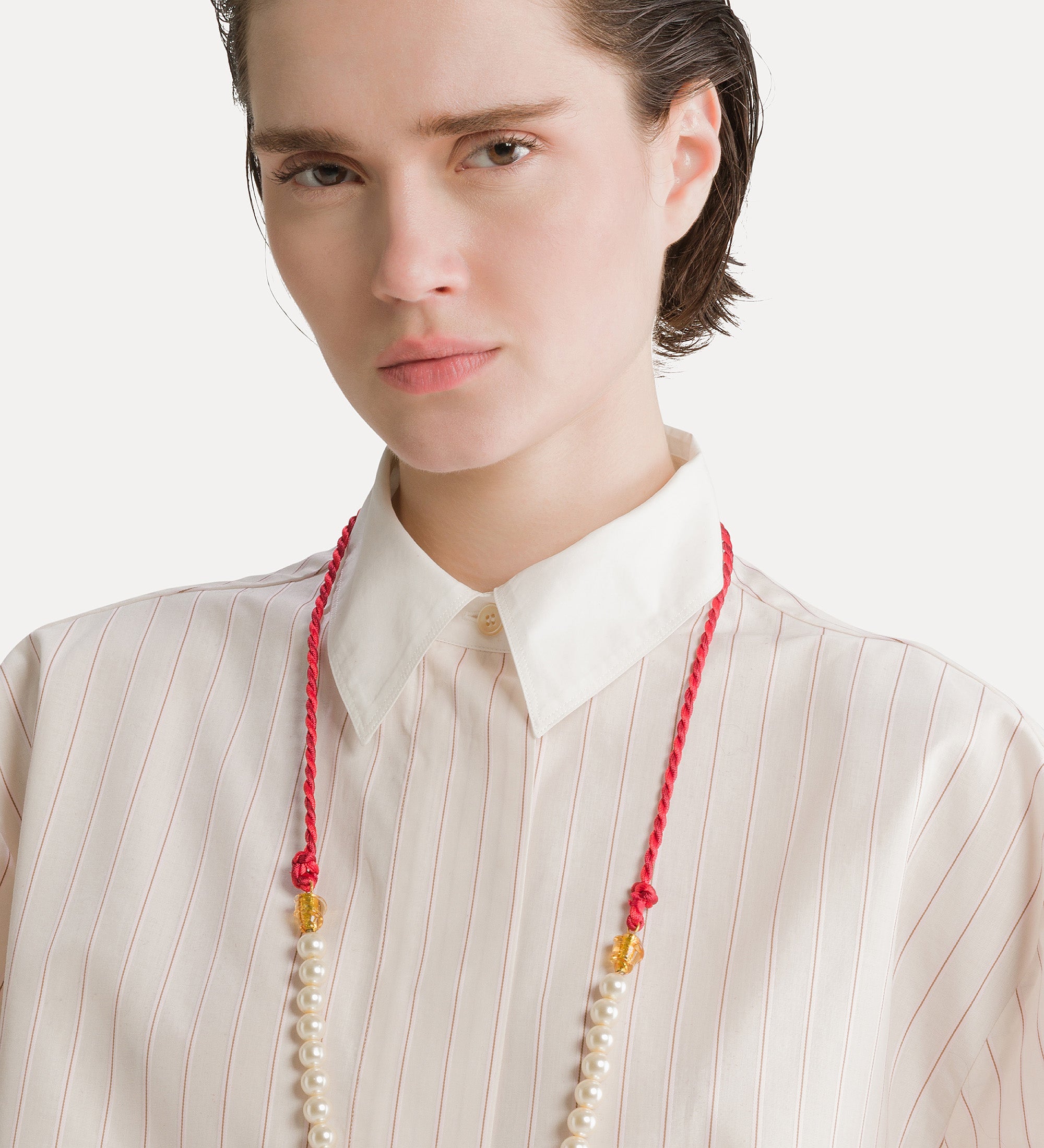 camicia over maschile popeline riga raso seta
