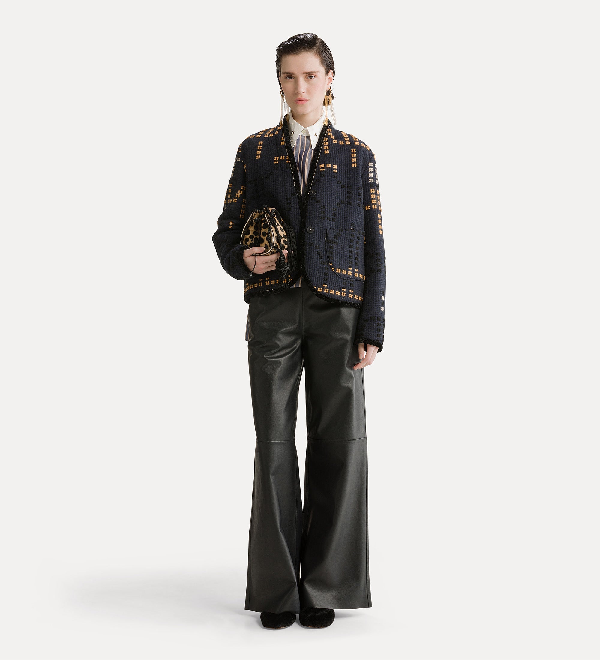 blouson jaquard "samarcanda notte
