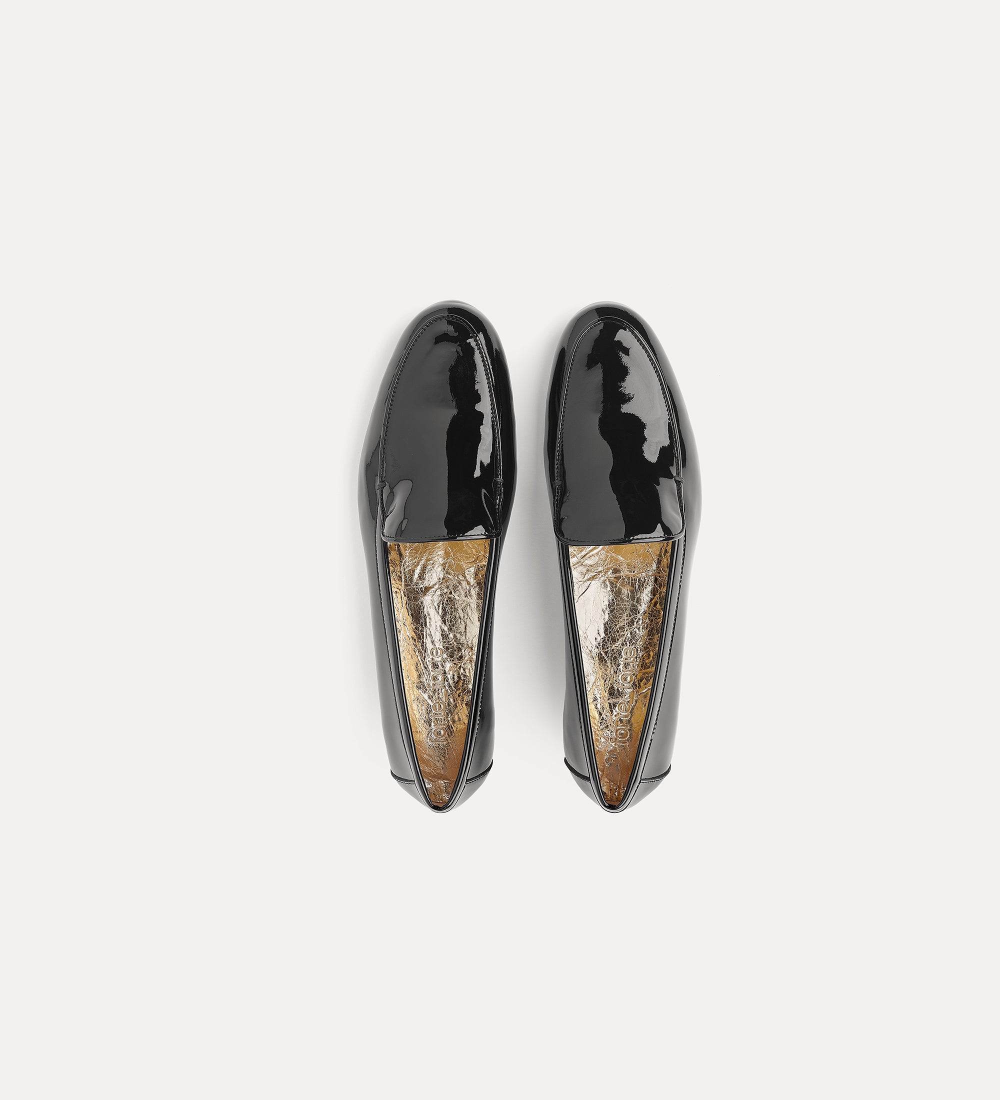 patent leather loafers nero