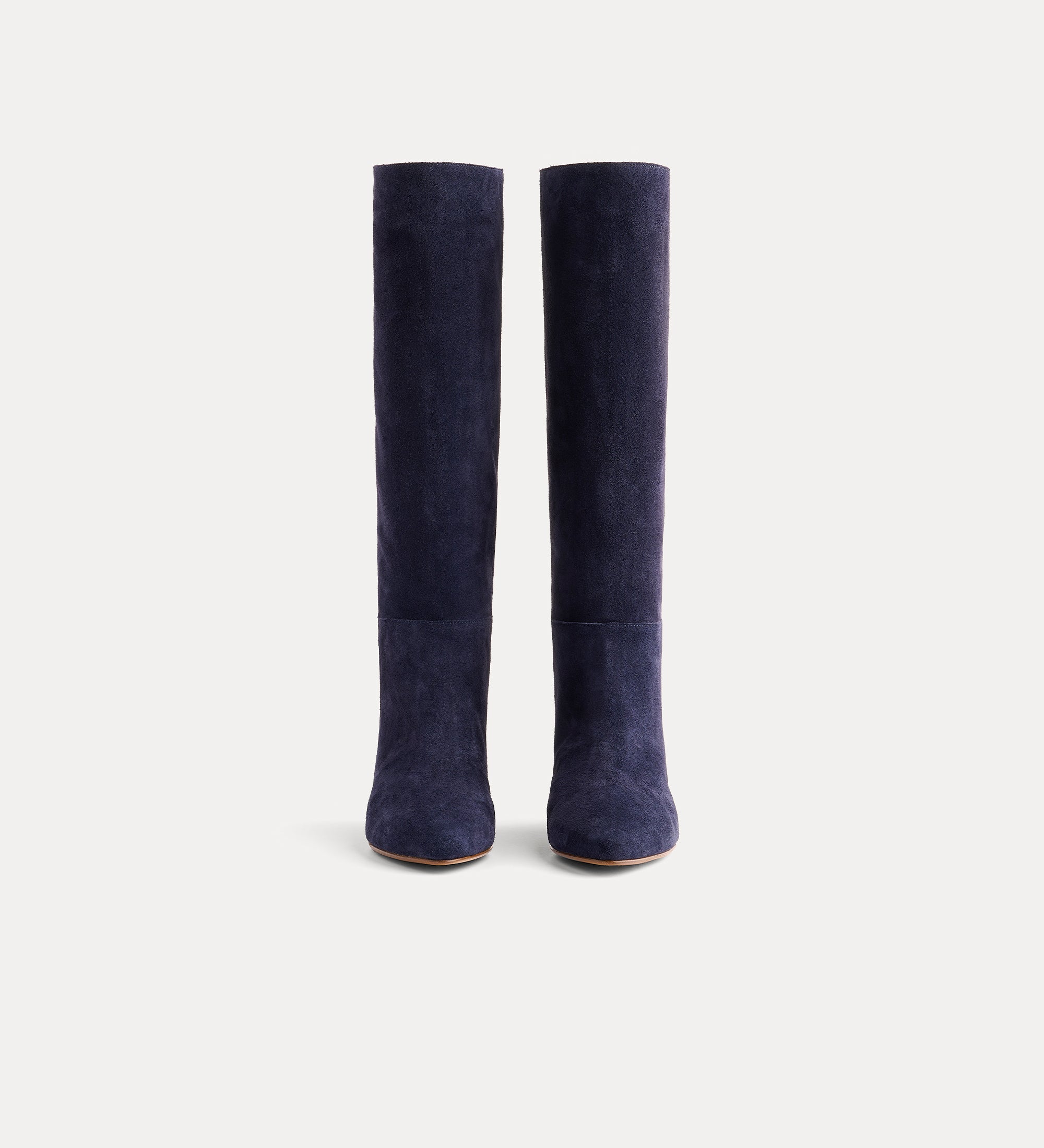 tall boot in suede notte