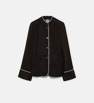 veste en velours milleraies nero