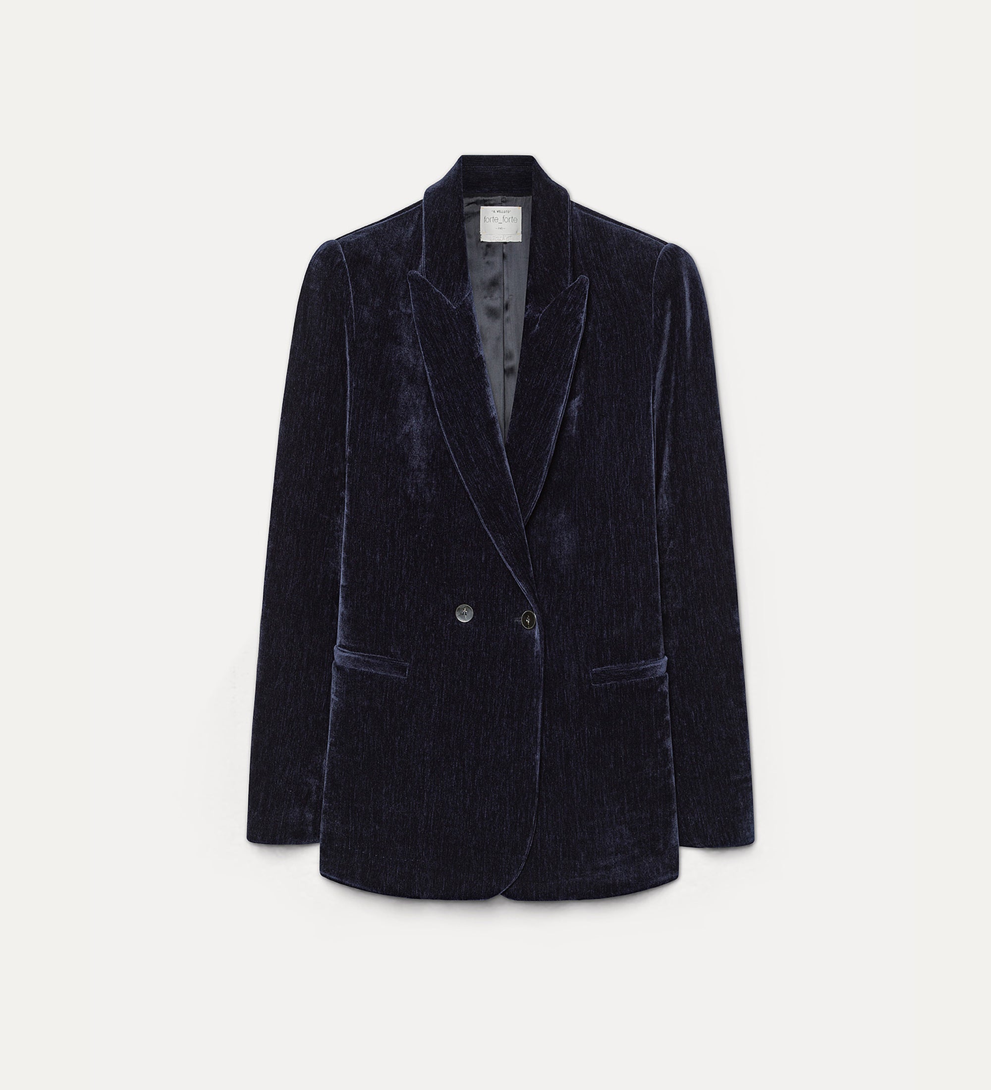 pinwale corduroy blazer nero