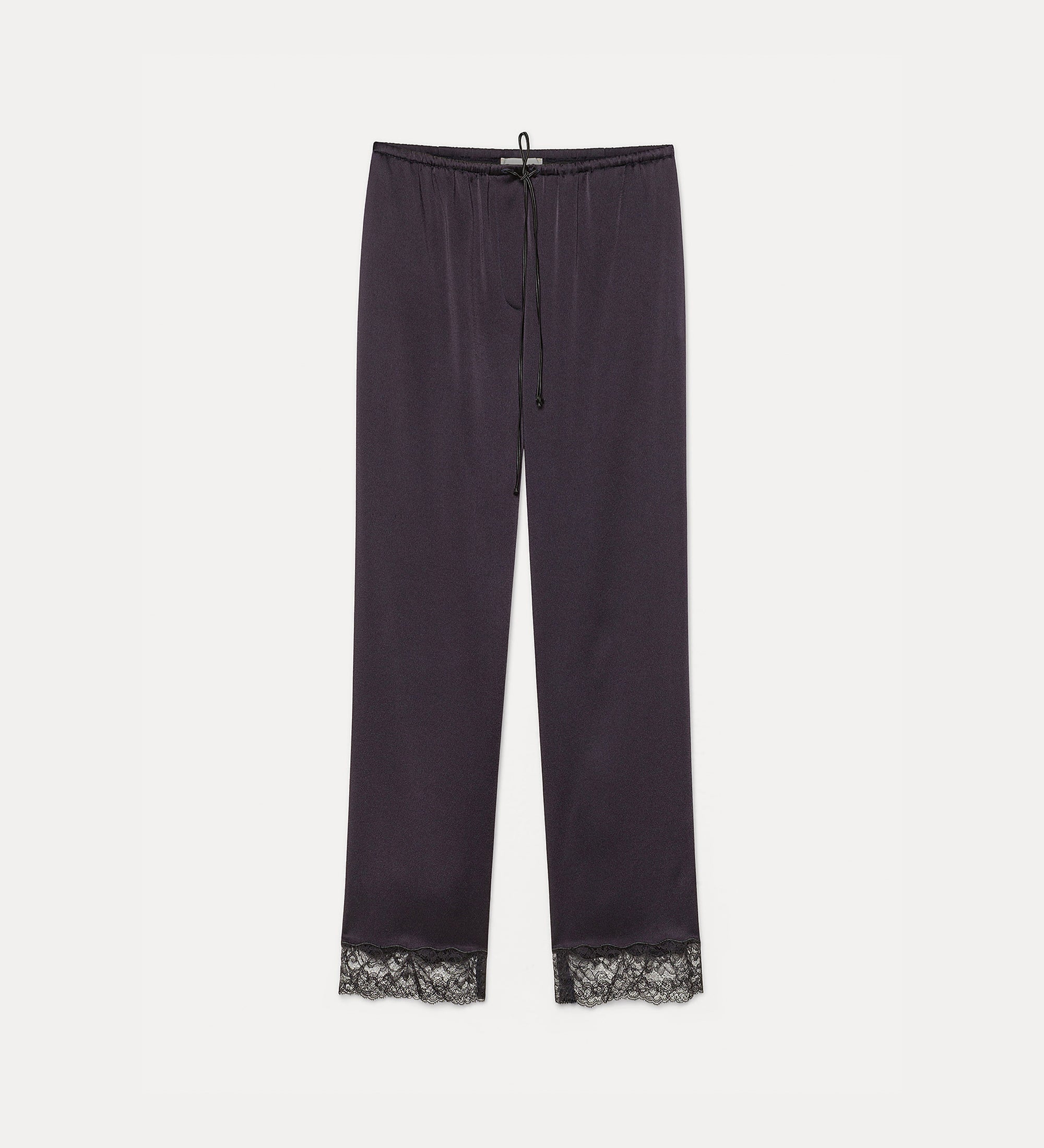 pyjama trousers with lace details notte